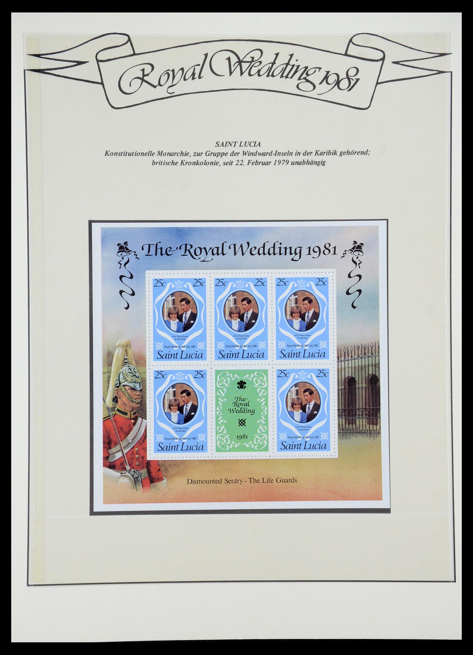 35210 056 - Postzegelverzameling 35210 Charles & Diana 1981-1997.