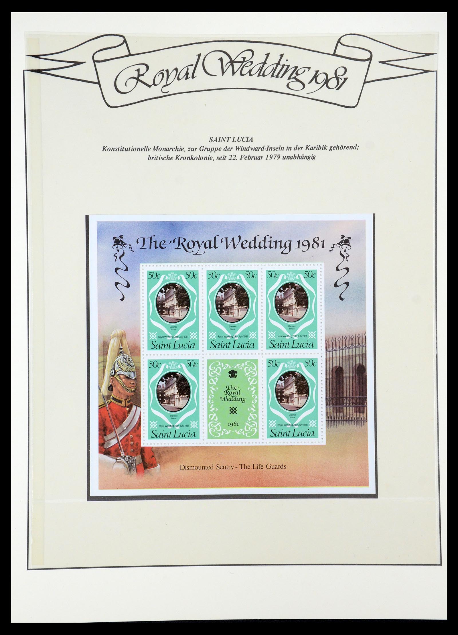 35210 057 - Postzegelverzameling 35210 Charles & Diana 1981-1997.