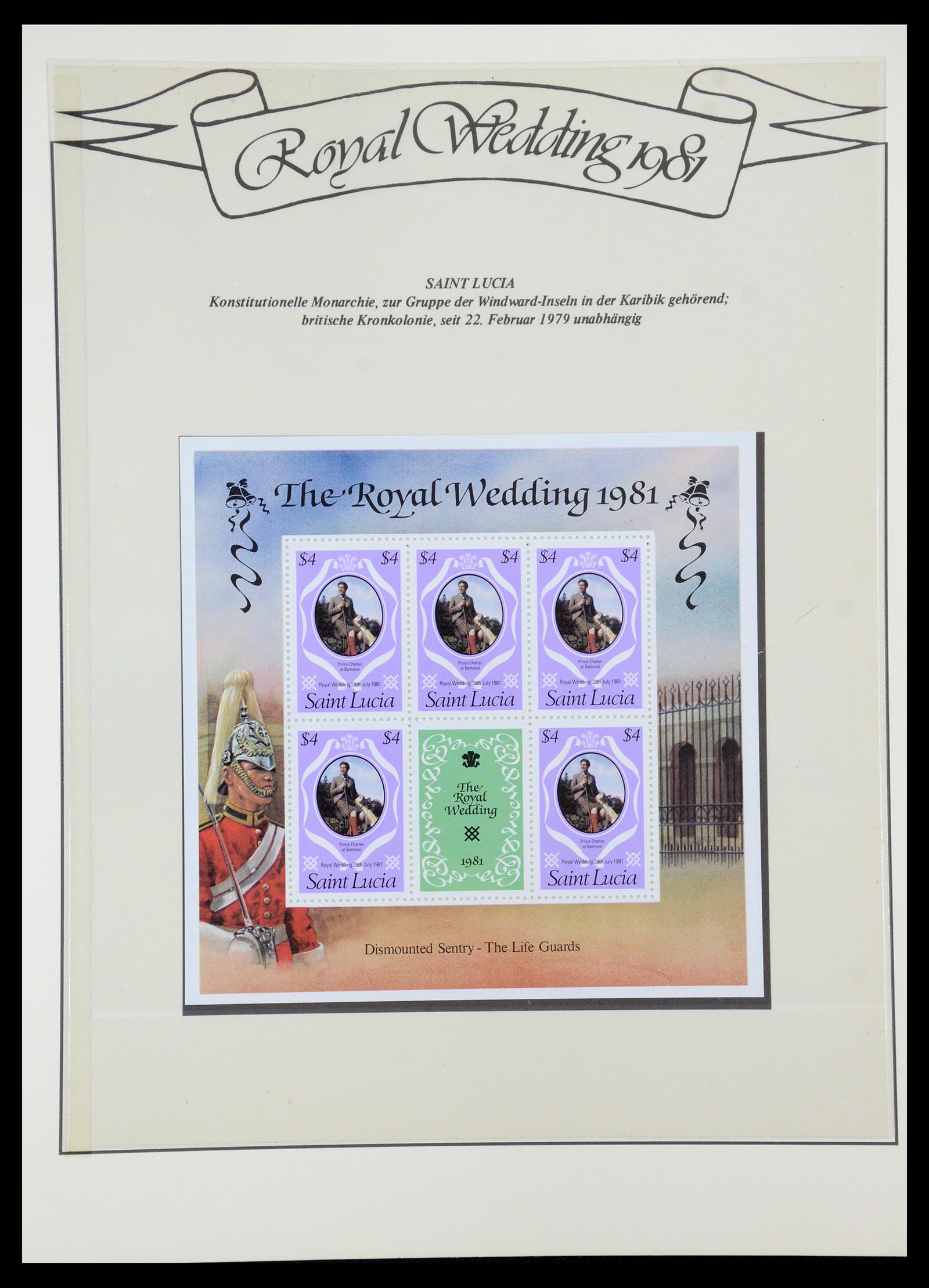 35210 058 - Postzegelverzameling 35210 Charles & Diana 1981-1997.