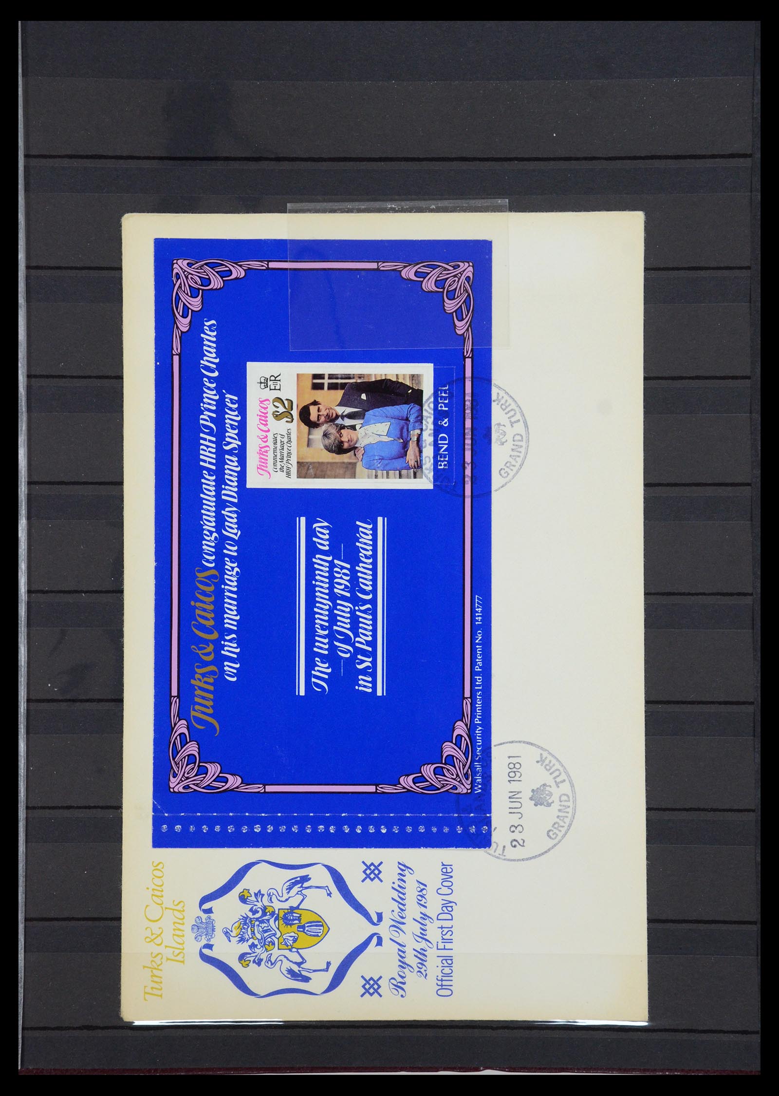 35210 146 - Postzegelverzameling 35210 Charles & Diana 1981-1997.