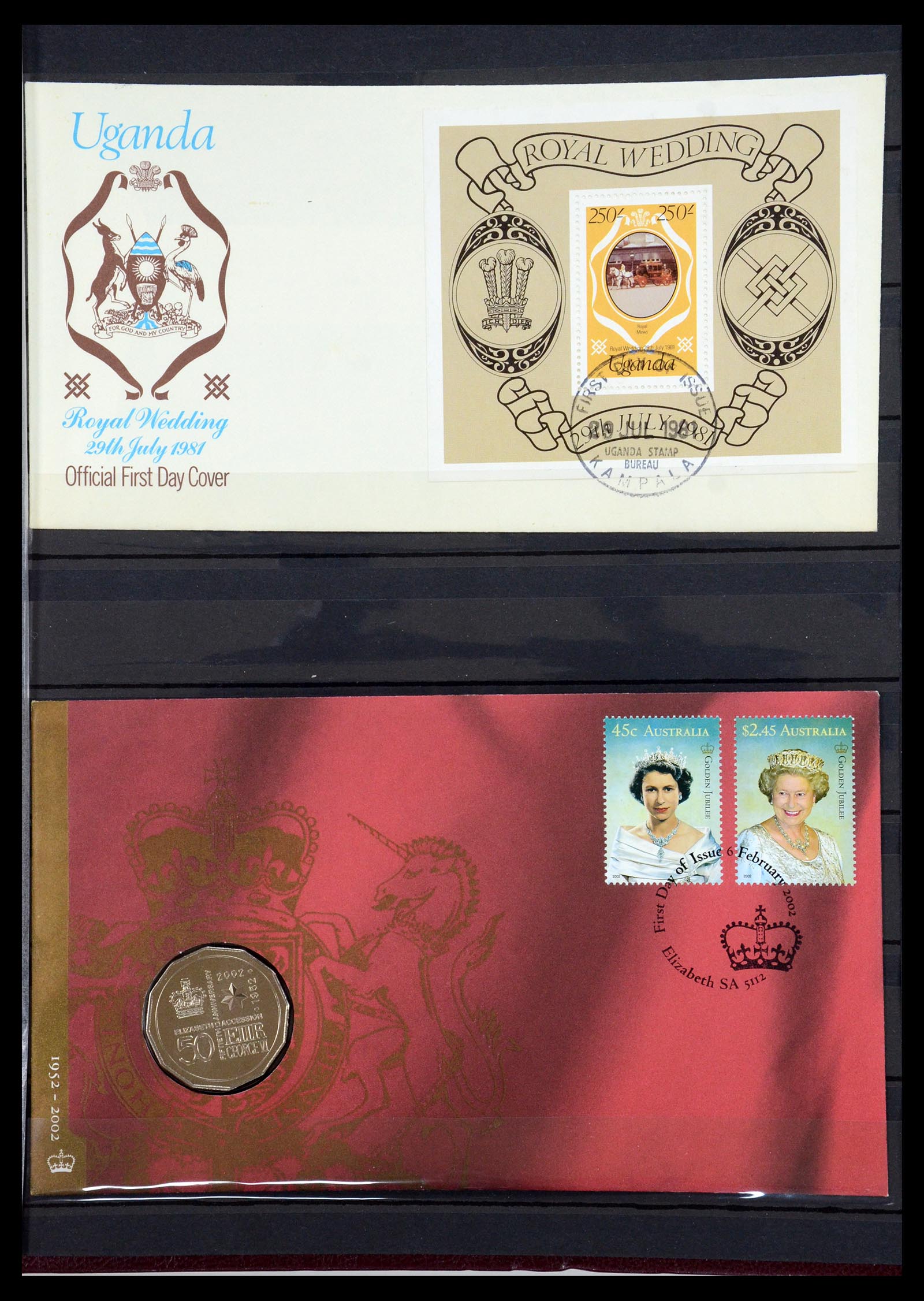 35210 150 - Stamp Collection 35210 Charles & Diana 1981-1997.
