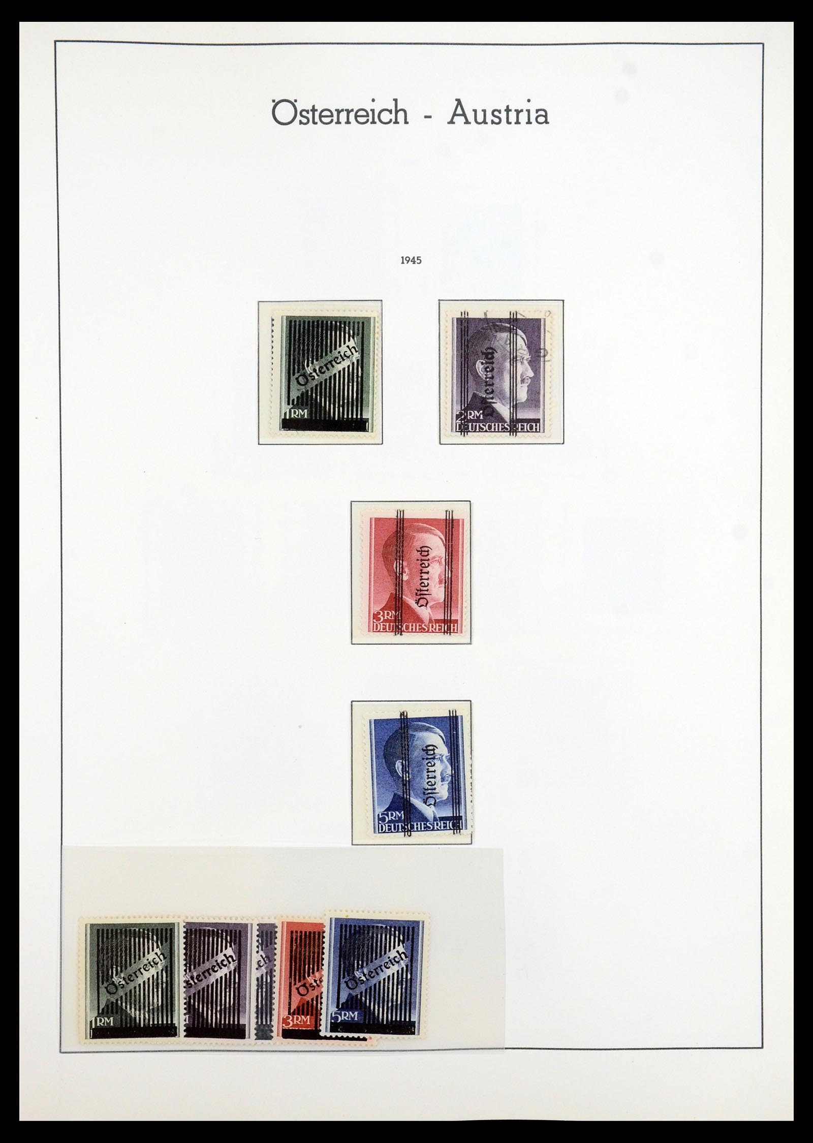 35211 003 - Postzegelverzameling 35211 Oostenrijk 1945-1978.