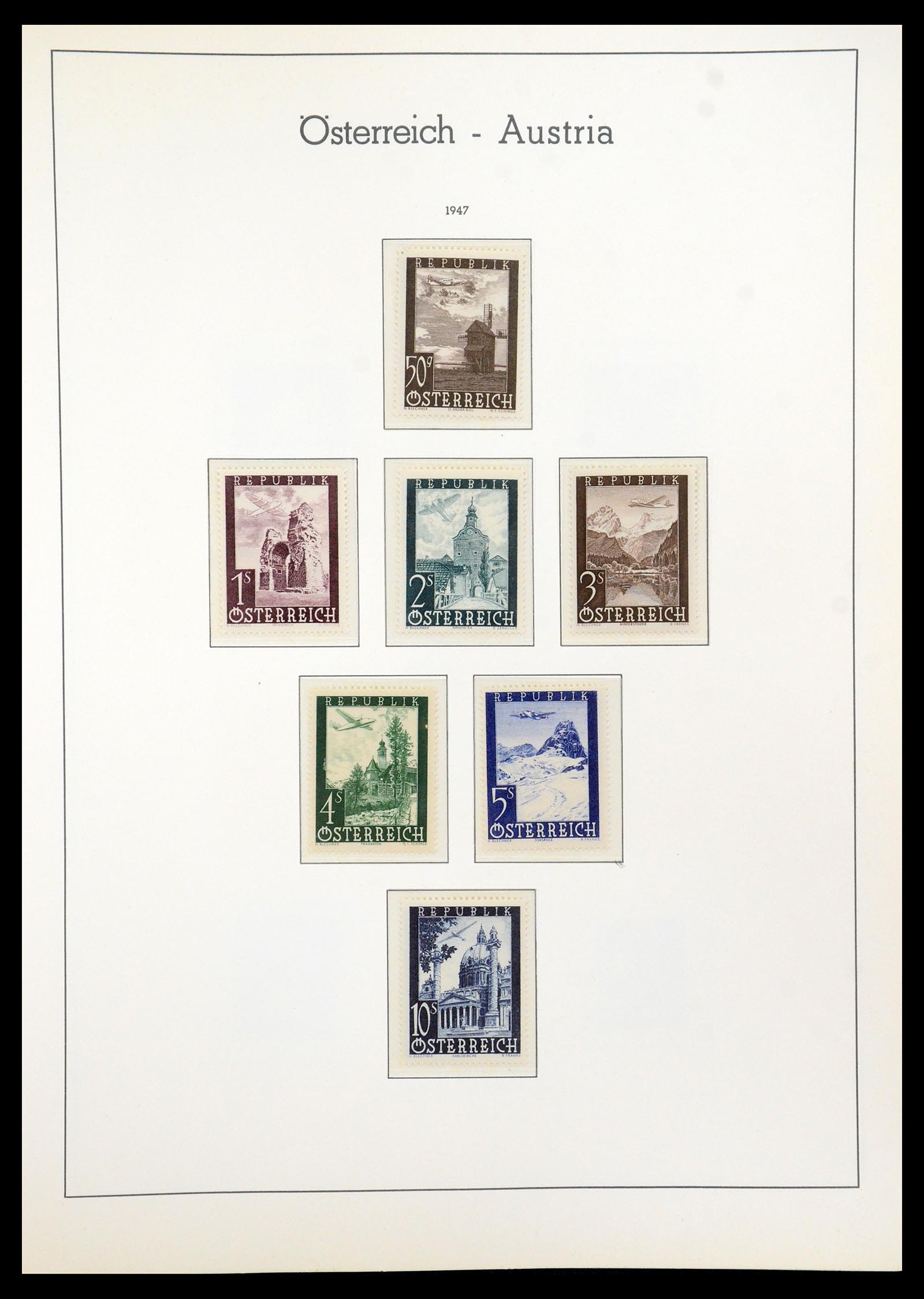 35211 015 - Postzegelverzameling 35211 Oostenrijk 1945-1978.