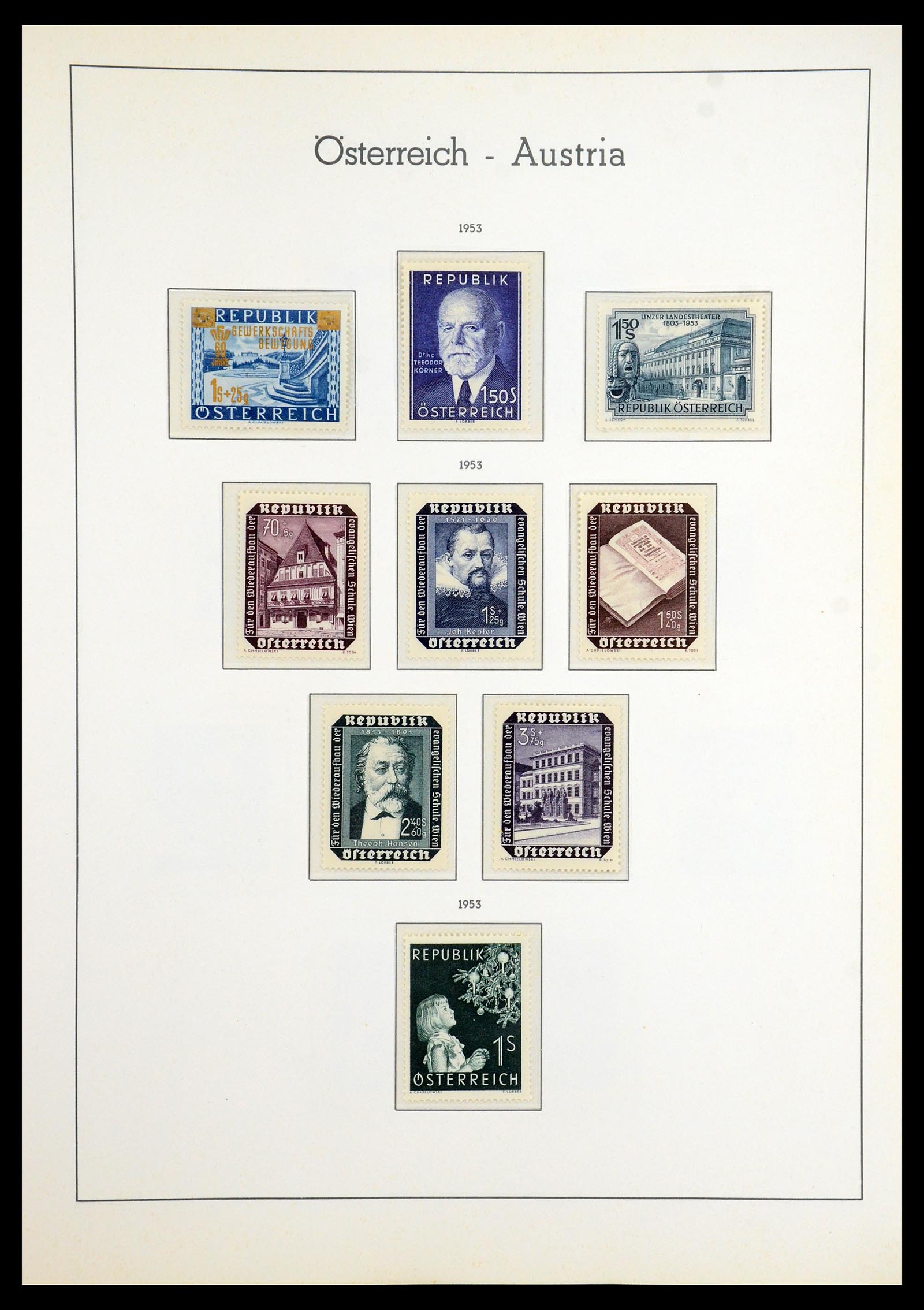 35211 031 - Stamp Collection 35211 Austria 1945-1978.