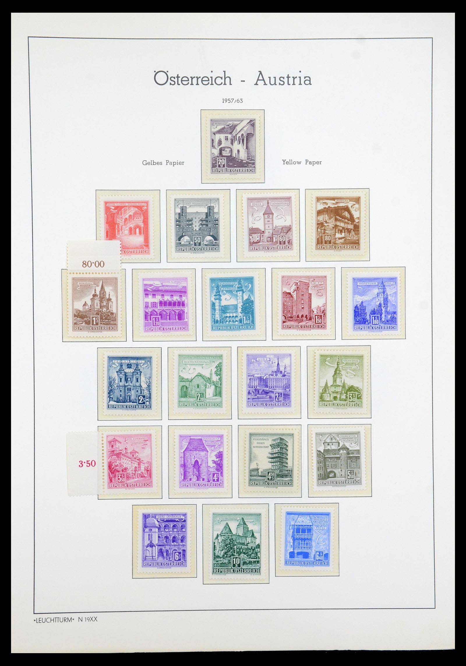 35211 036 - Postzegelverzameling 35211 Oostenrijk 1945-1978.