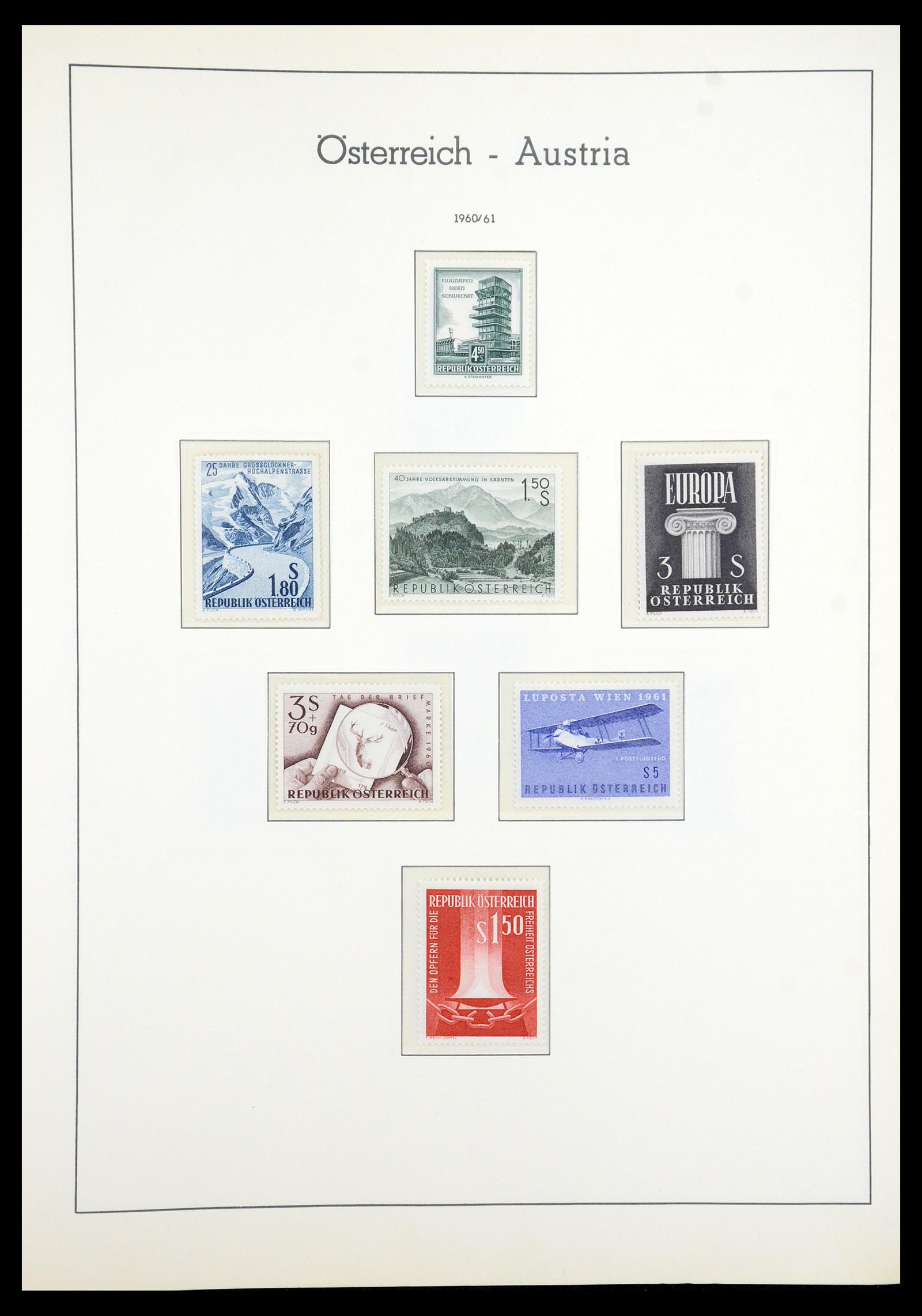 35211 040 - Postzegelverzameling 35211 Oostenrijk 1945-1978.