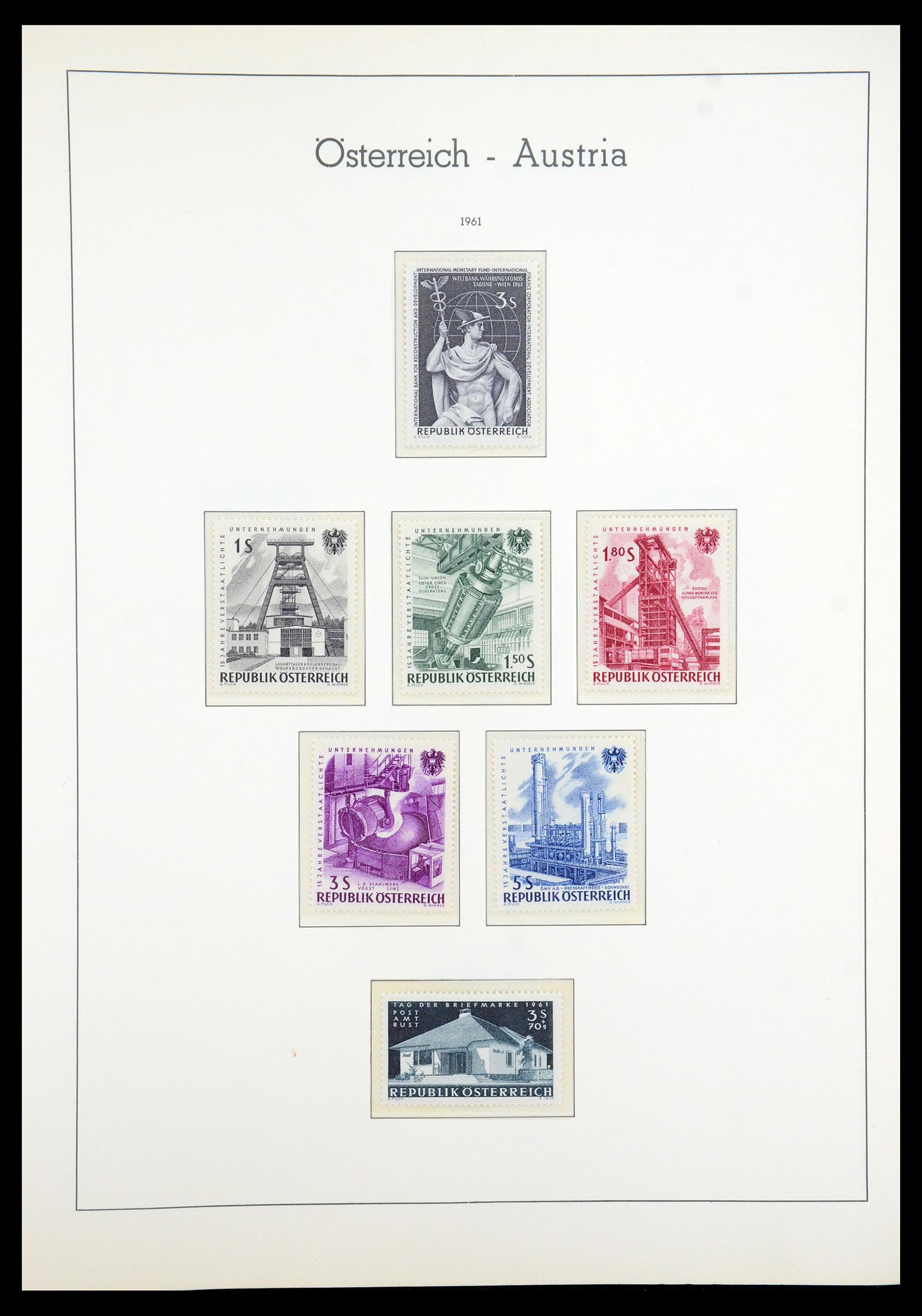 35211 042 - Stamp Collection 35211 Austria 1945-1978.