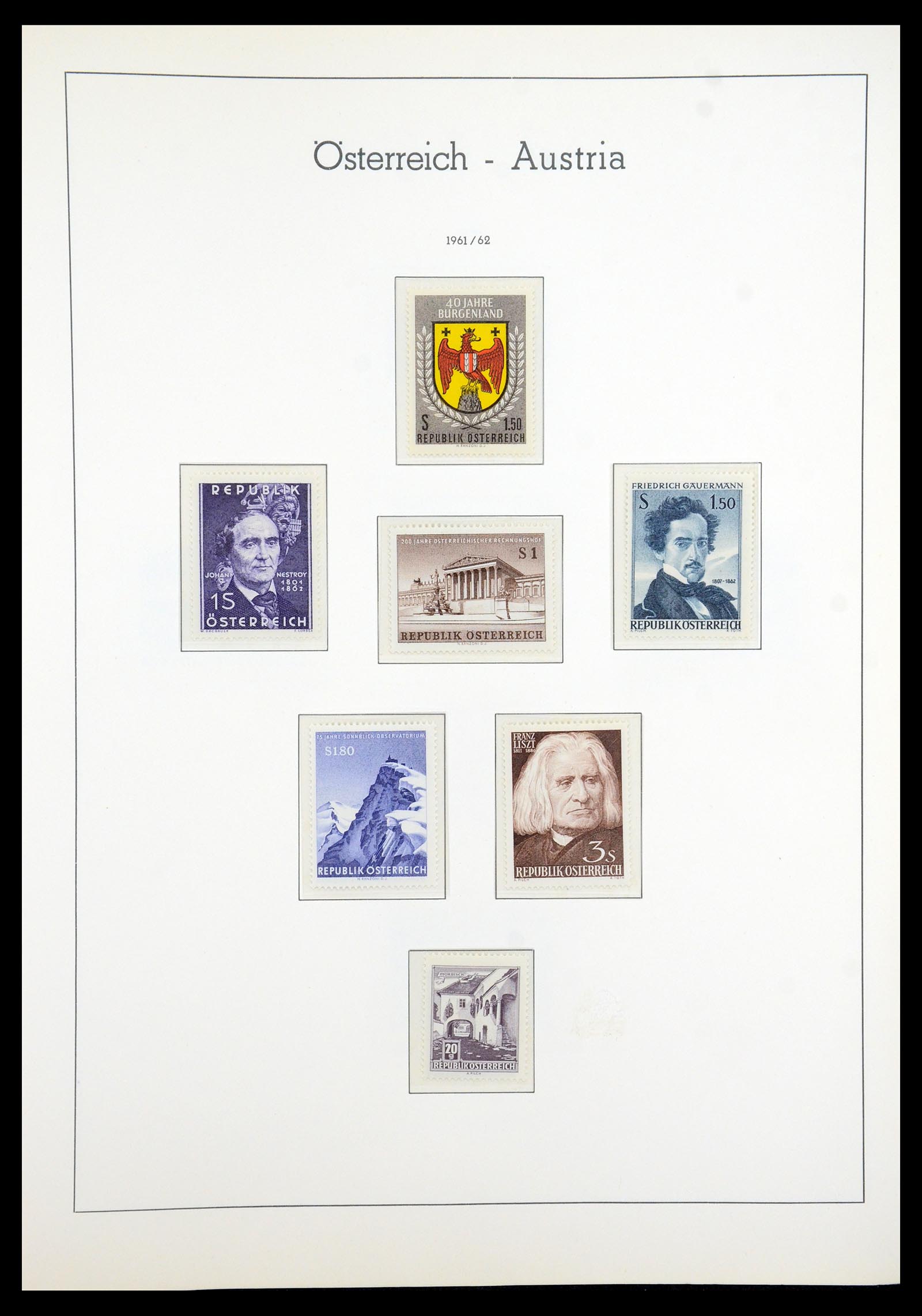35211 043 - Postzegelverzameling 35211 Oostenrijk 1945-1978.