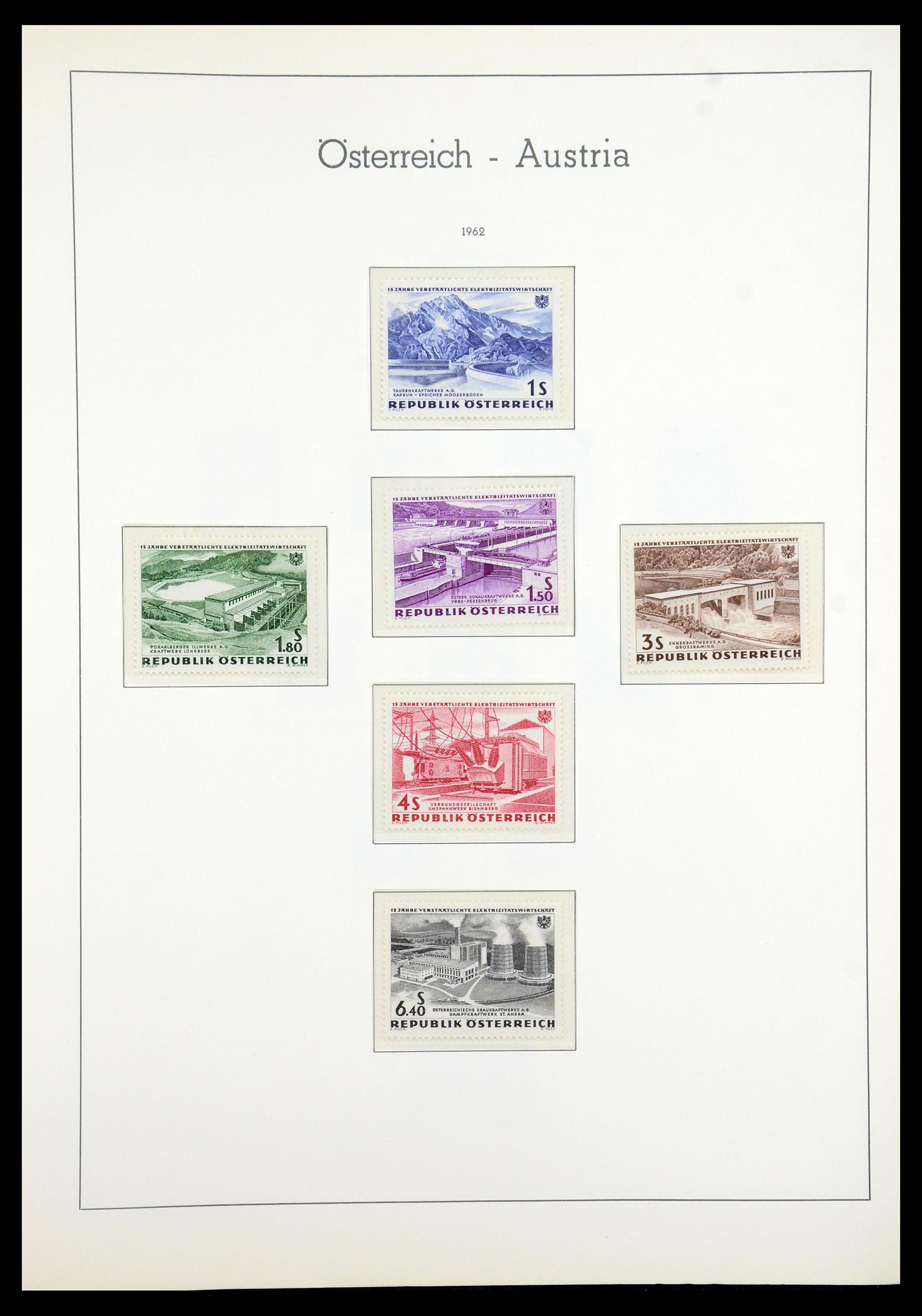 35211 044 - Postzegelverzameling 35211 Oostenrijk 1945-1978.