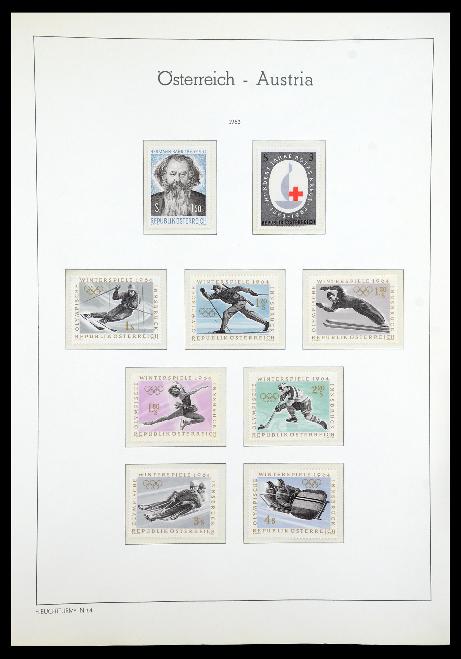 35211 047 - Postzegelverzameling 35211 Oostenrijk 1945-1978.