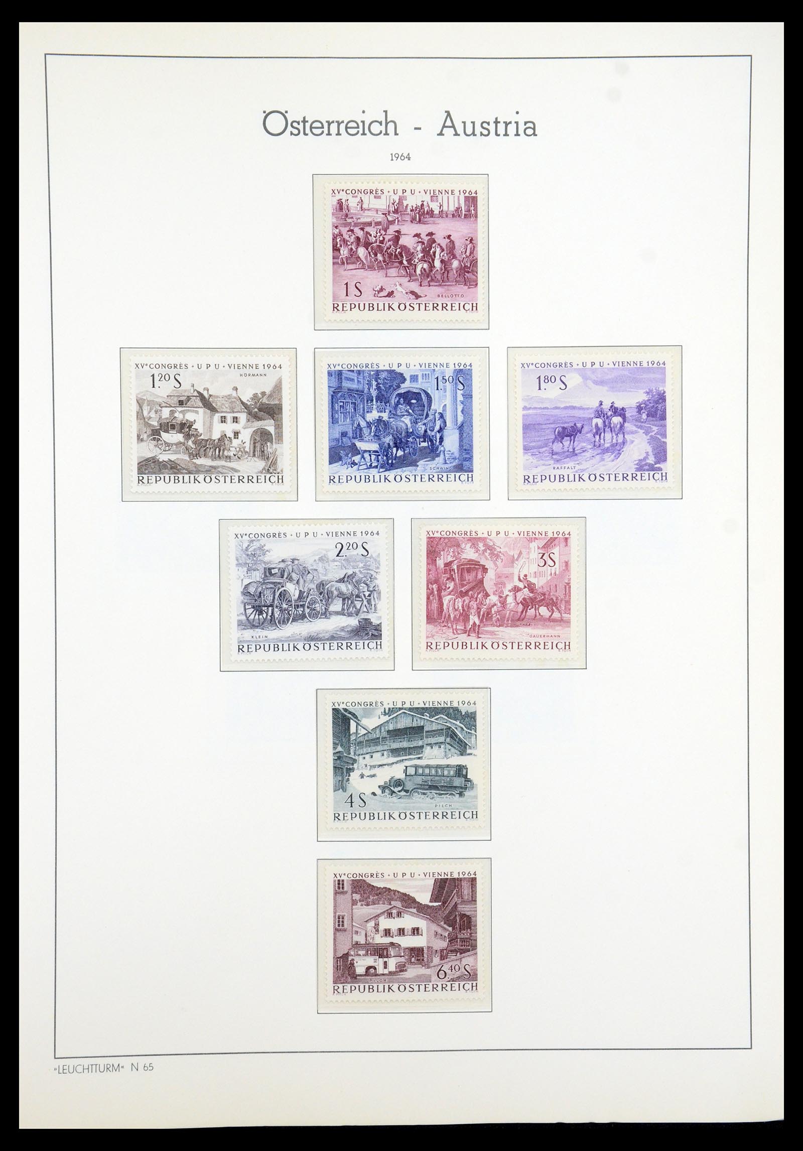 35211 049 - Stamp Collection 35211 Austria 1945-1978.