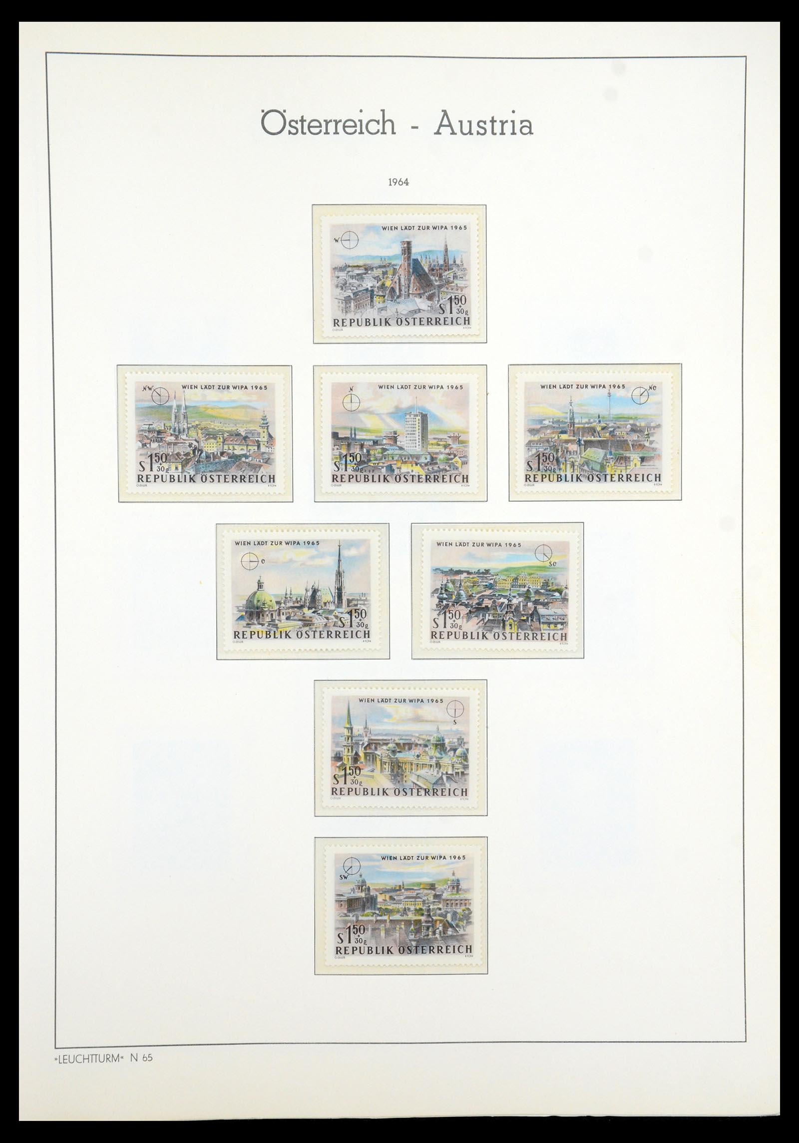 35211 051 - Postzegelverzameling 35211 Oostenrijk 1945-1978.