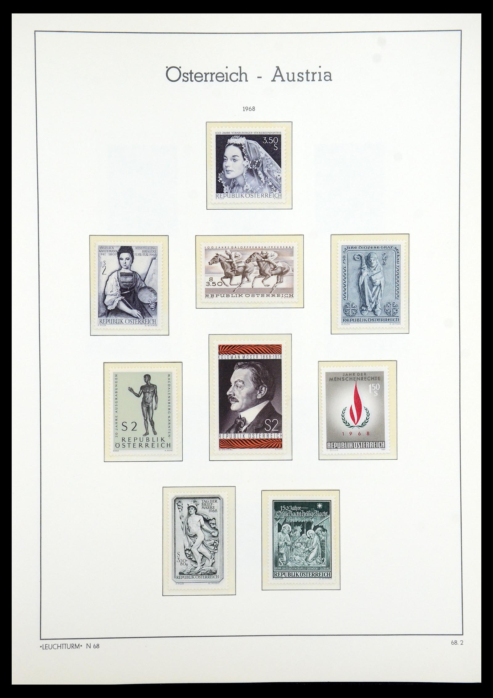 35211 062 - Stamp Collection 35211 Austria 1945-1978.