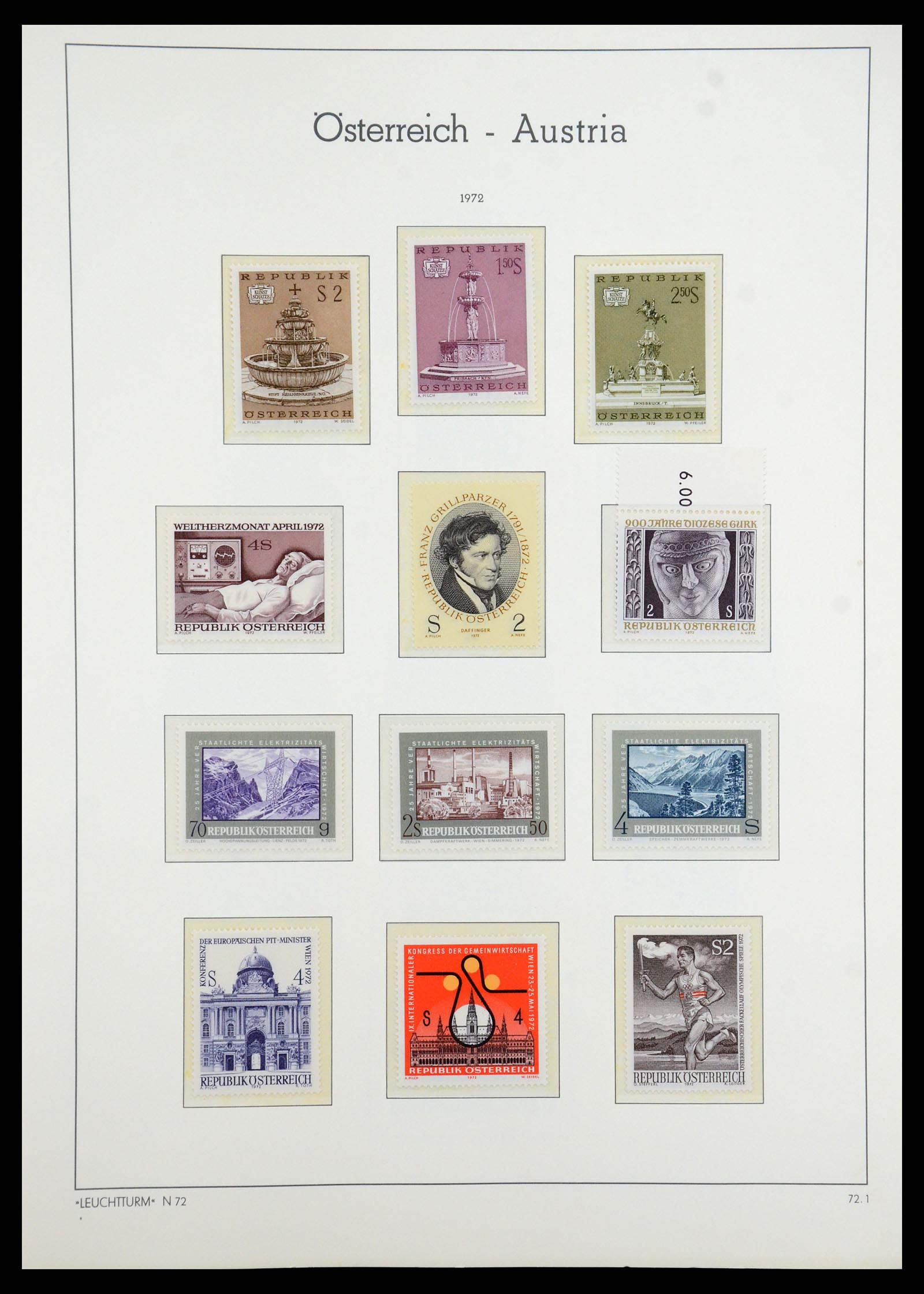 35211 074 - Stamp Collection 35211 Austria 1945-1978.