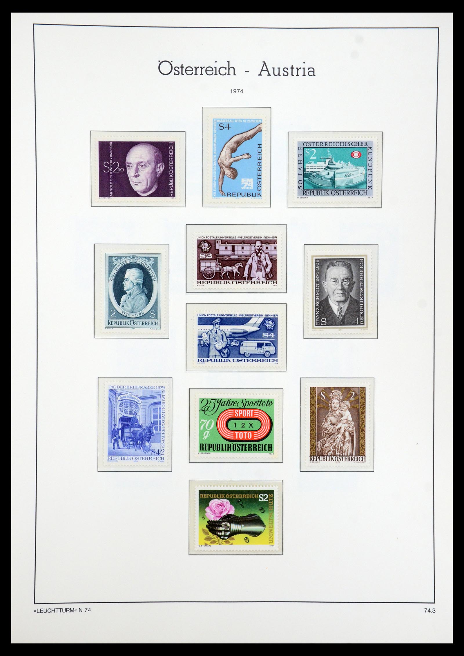 35211 082 - Postzegelverzameling 35211 Oostenrijk 1945-1978.