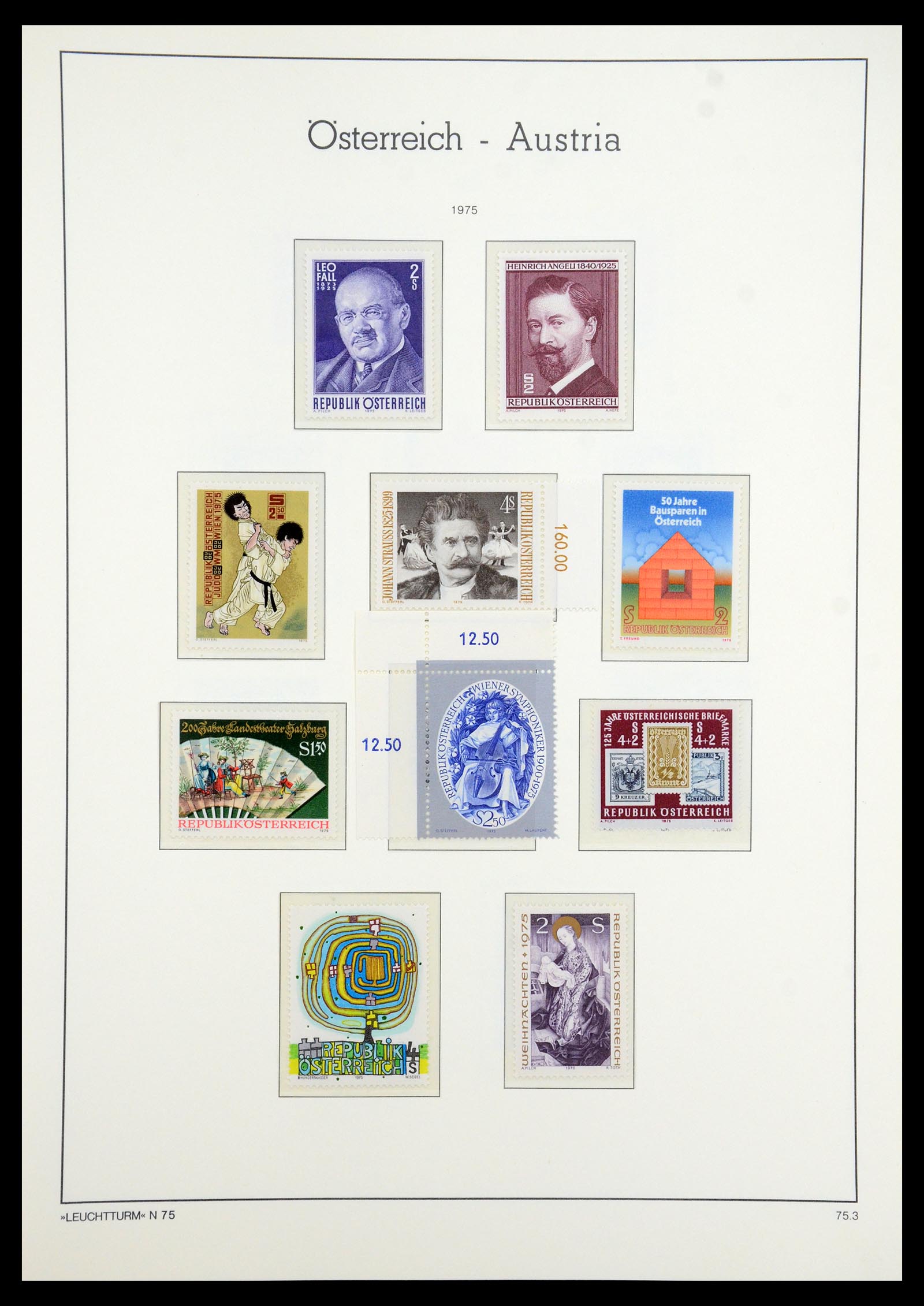 35211 086 - Postzegelverzameling 35211 Oostenrijk 1945-1978.