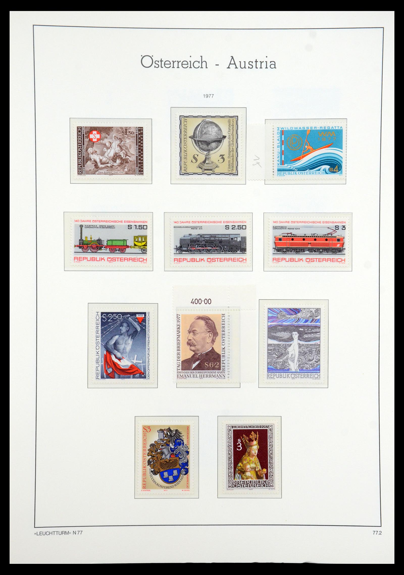 35211 093 - Stamp Collection 35211 Austria 1945-1978.
