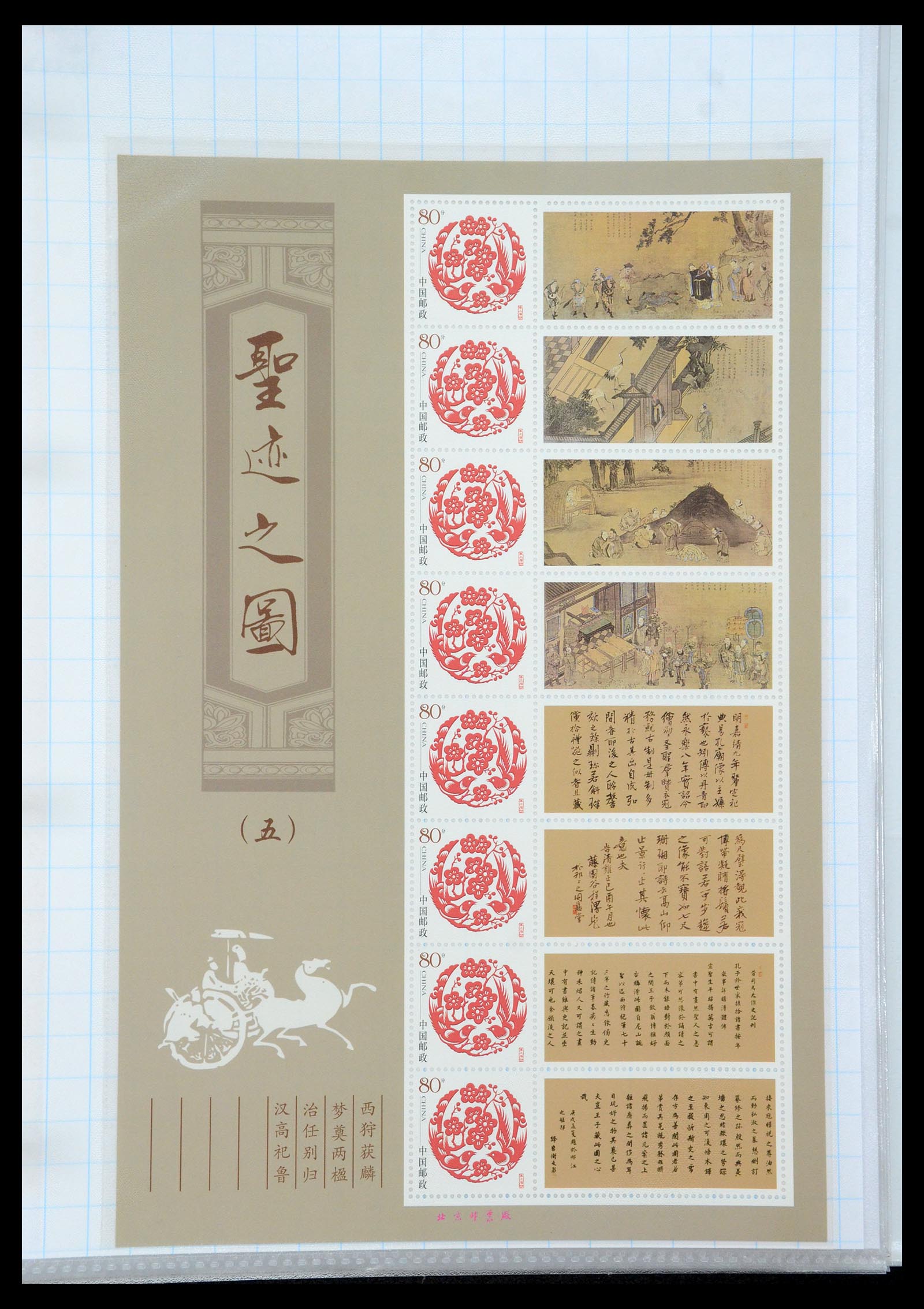 35213 079 - Postzegelverzameling 35213 China velletjes 2003-2019.