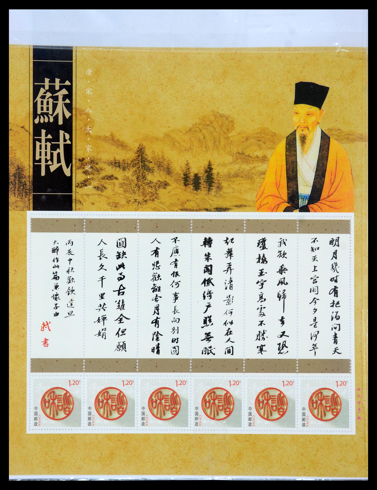 35213 133 - Postzegelverzameling 35213 China velletjes 2003-2019.