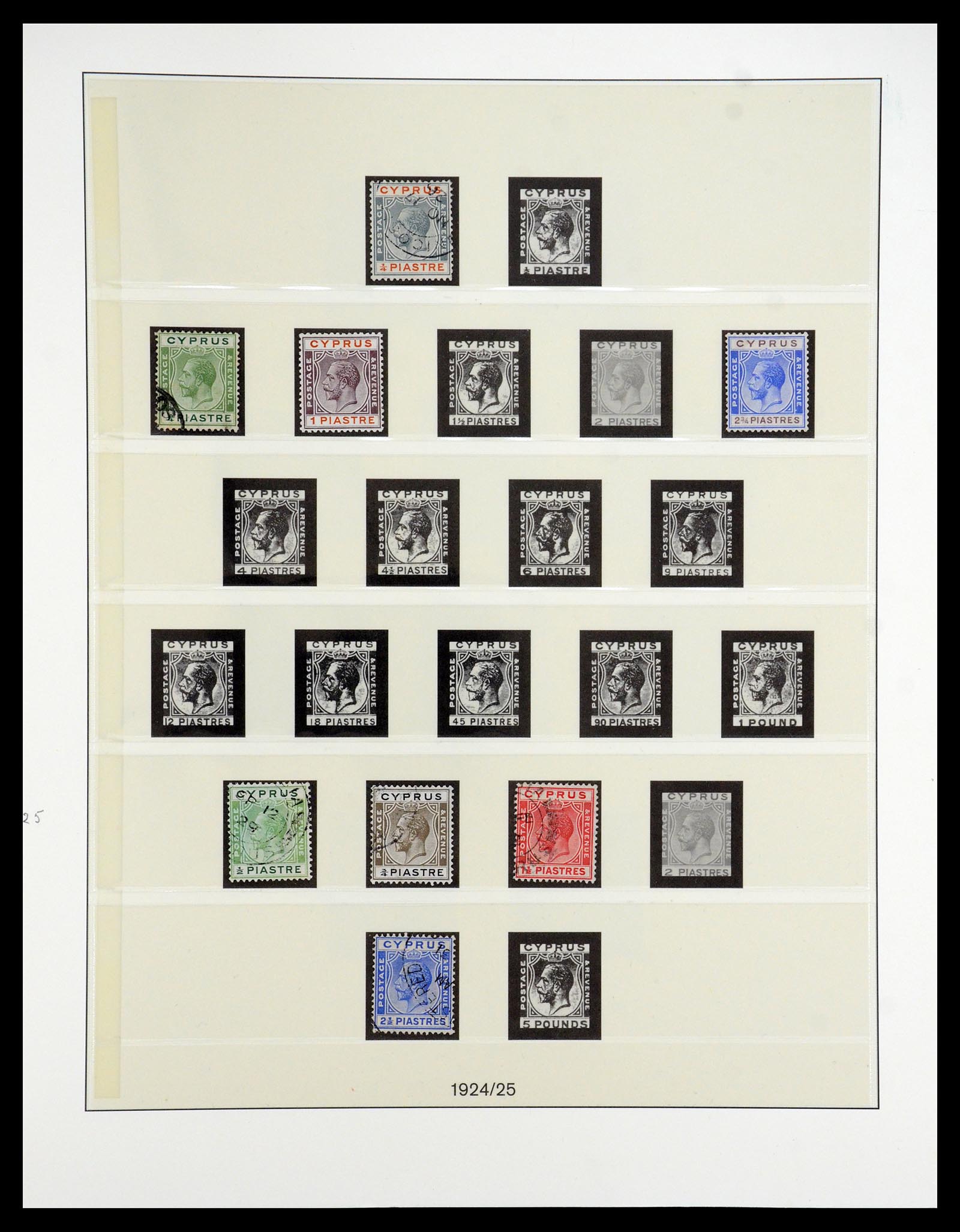 35214 005 - Postzegelverzameling 35214 Cyprus 1880-1993.