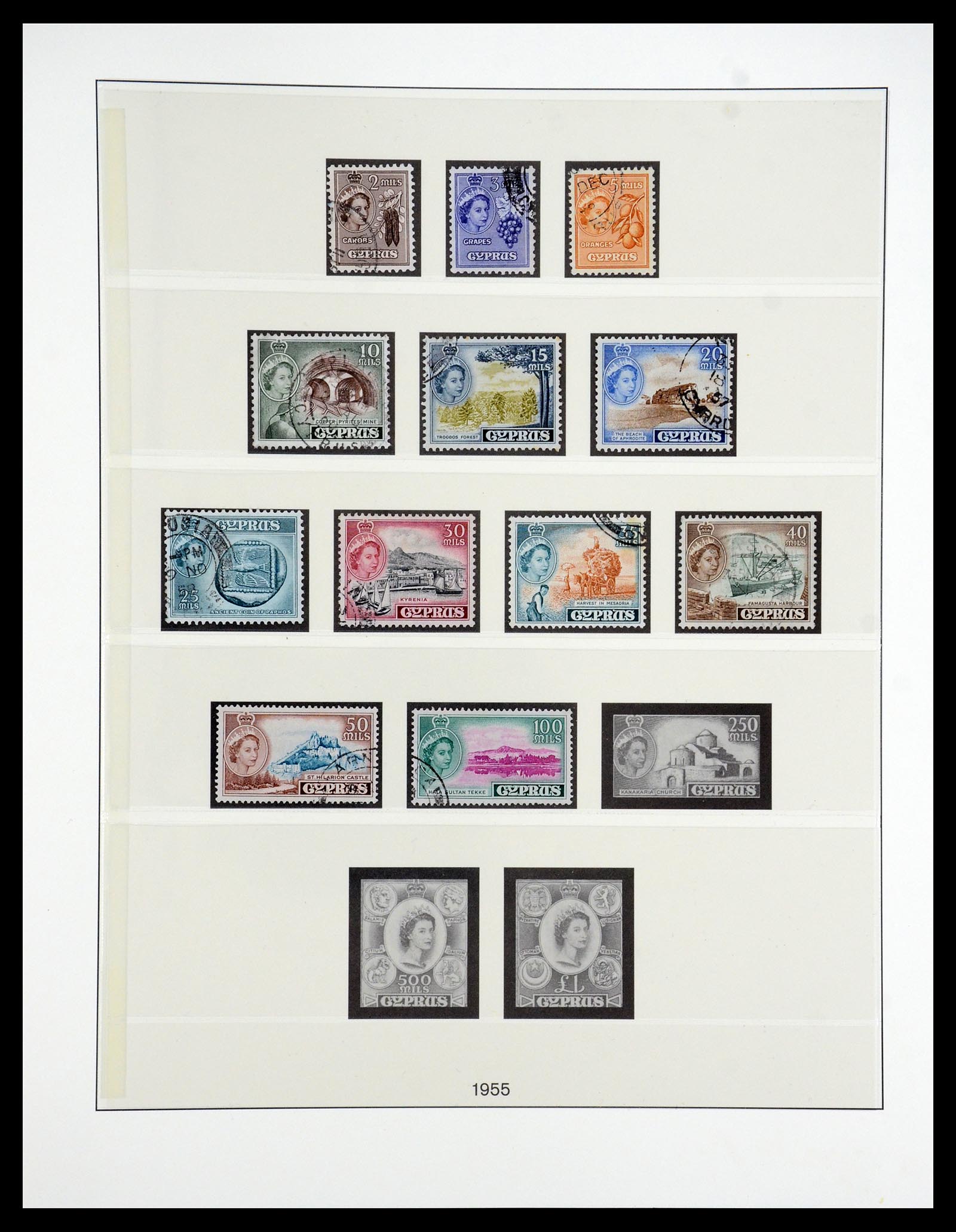 35214 011 - Postzegelverzameling 35214 Cyprus 1880-1993.