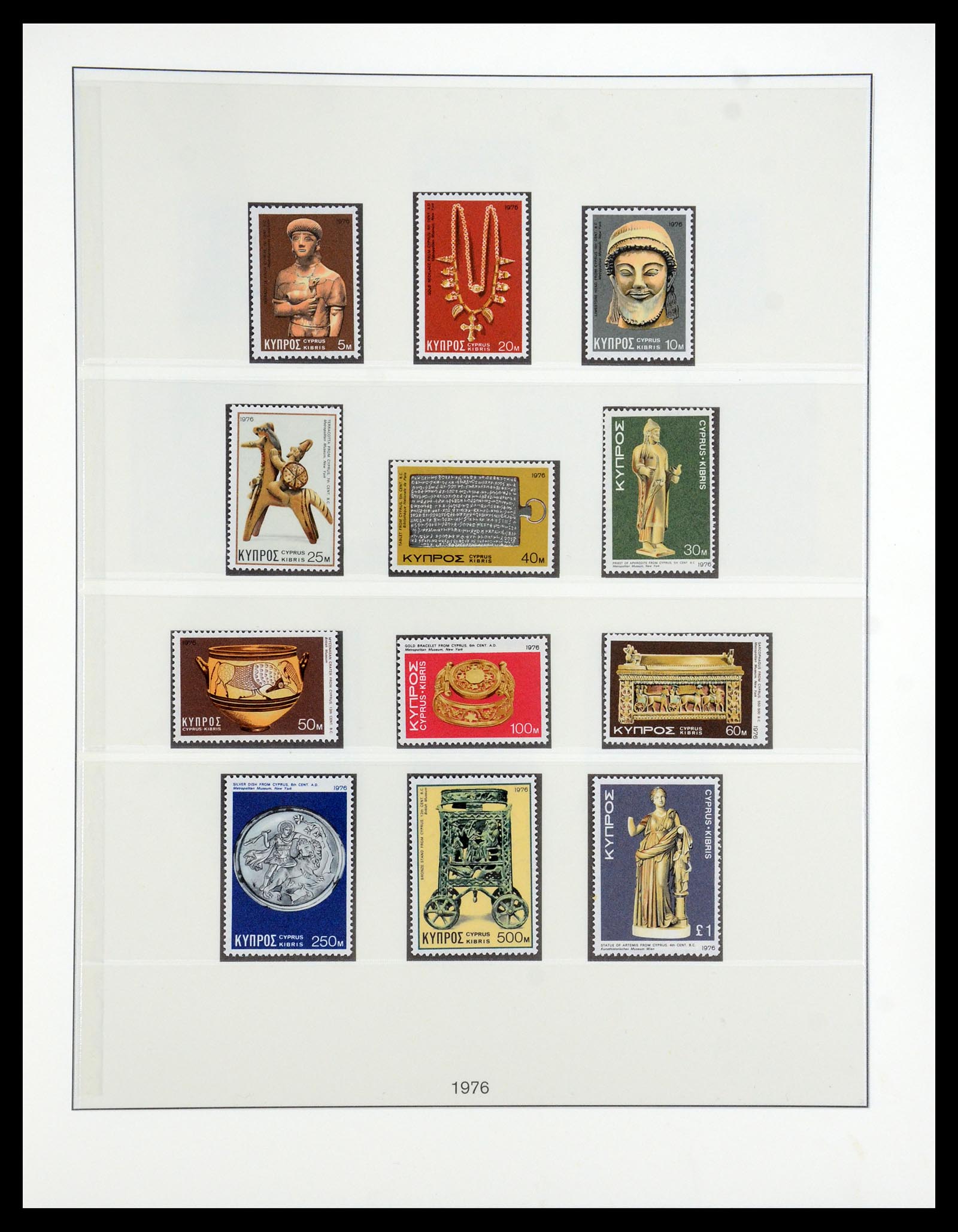 35214 041 - Postzegelverzameling 35214 Cyprus 1880-1993.