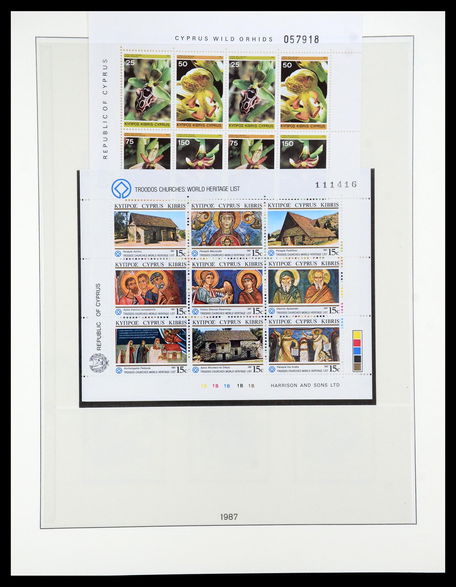 35214 065 - Postzegelverzameling 35214 Cyprus 1880-1993.