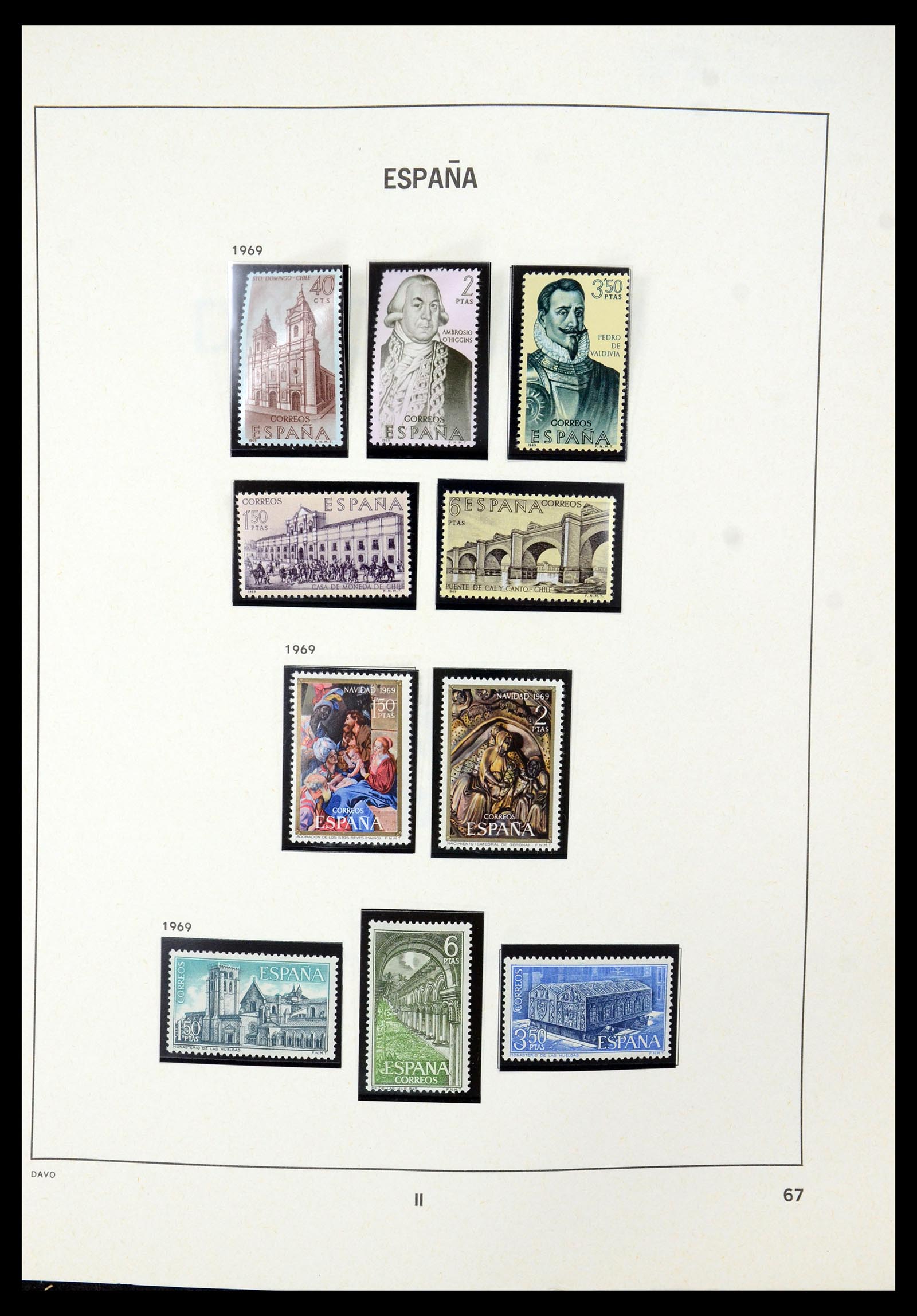 35219 068 - Stamp Collection 35219 Spain 1945-2001.