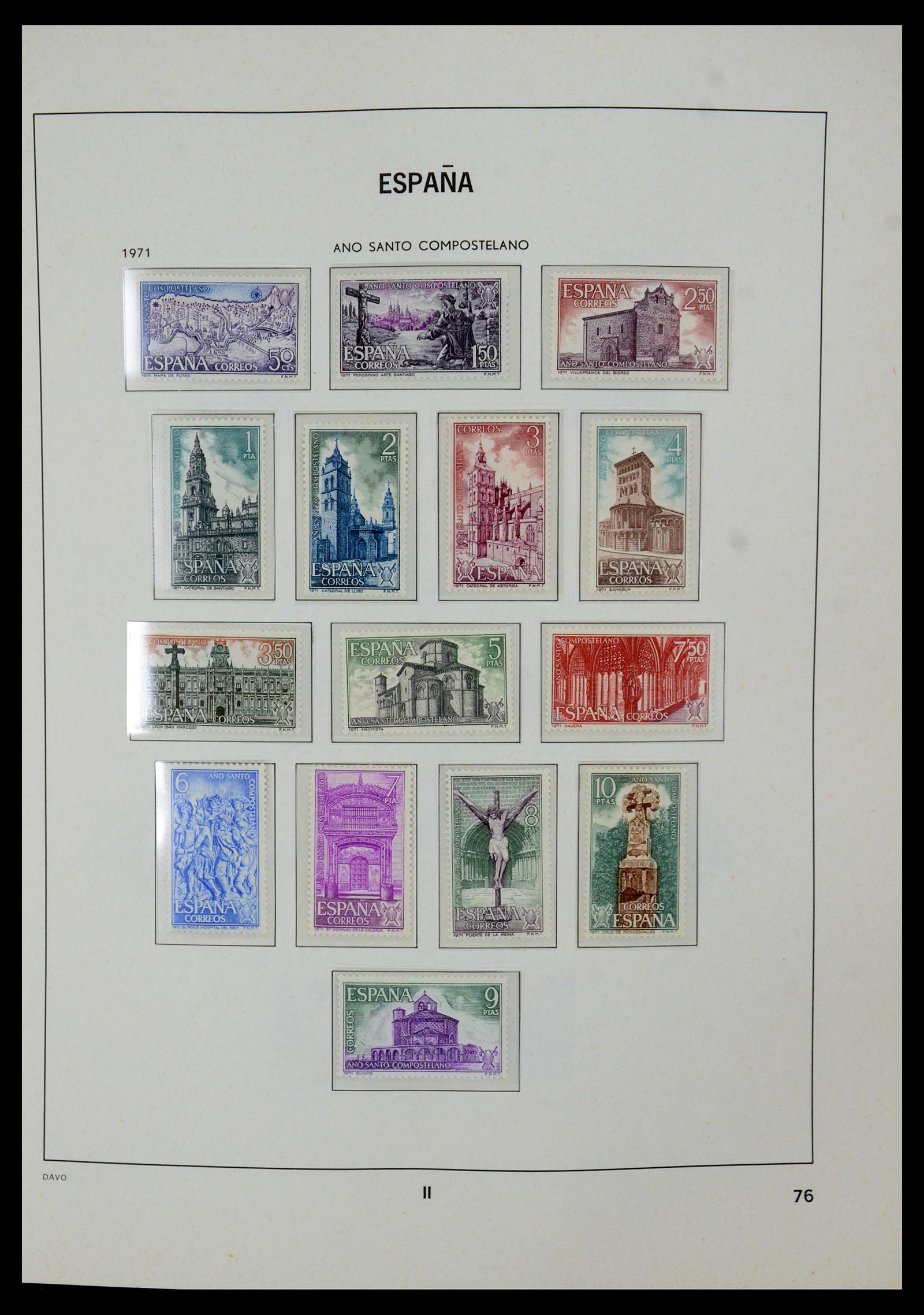 35219 077 - Stamp Collection 35219 Spain 1945-2001.