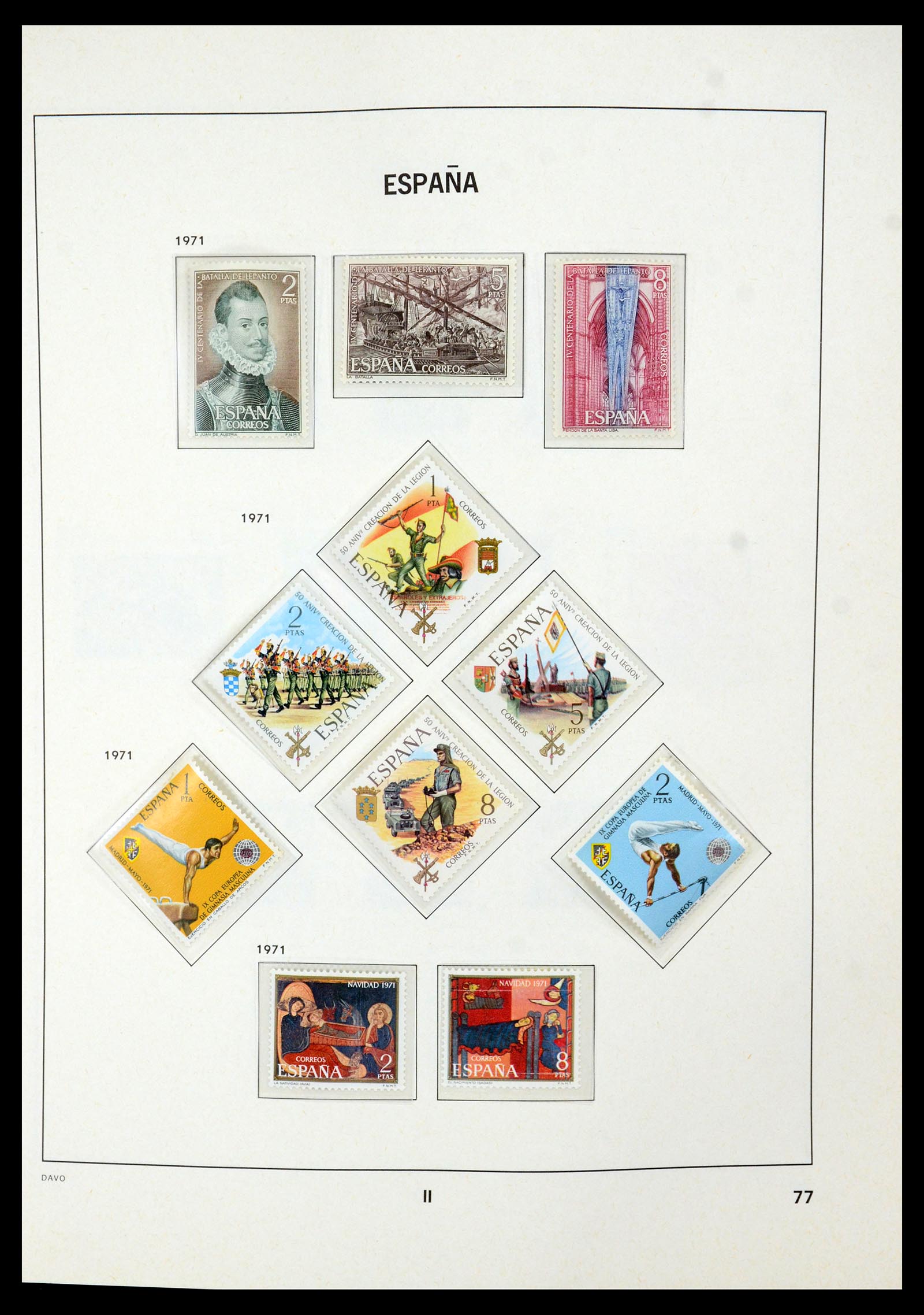 35219 078 - Stamp Collection 35219 Spain 1945-2001.