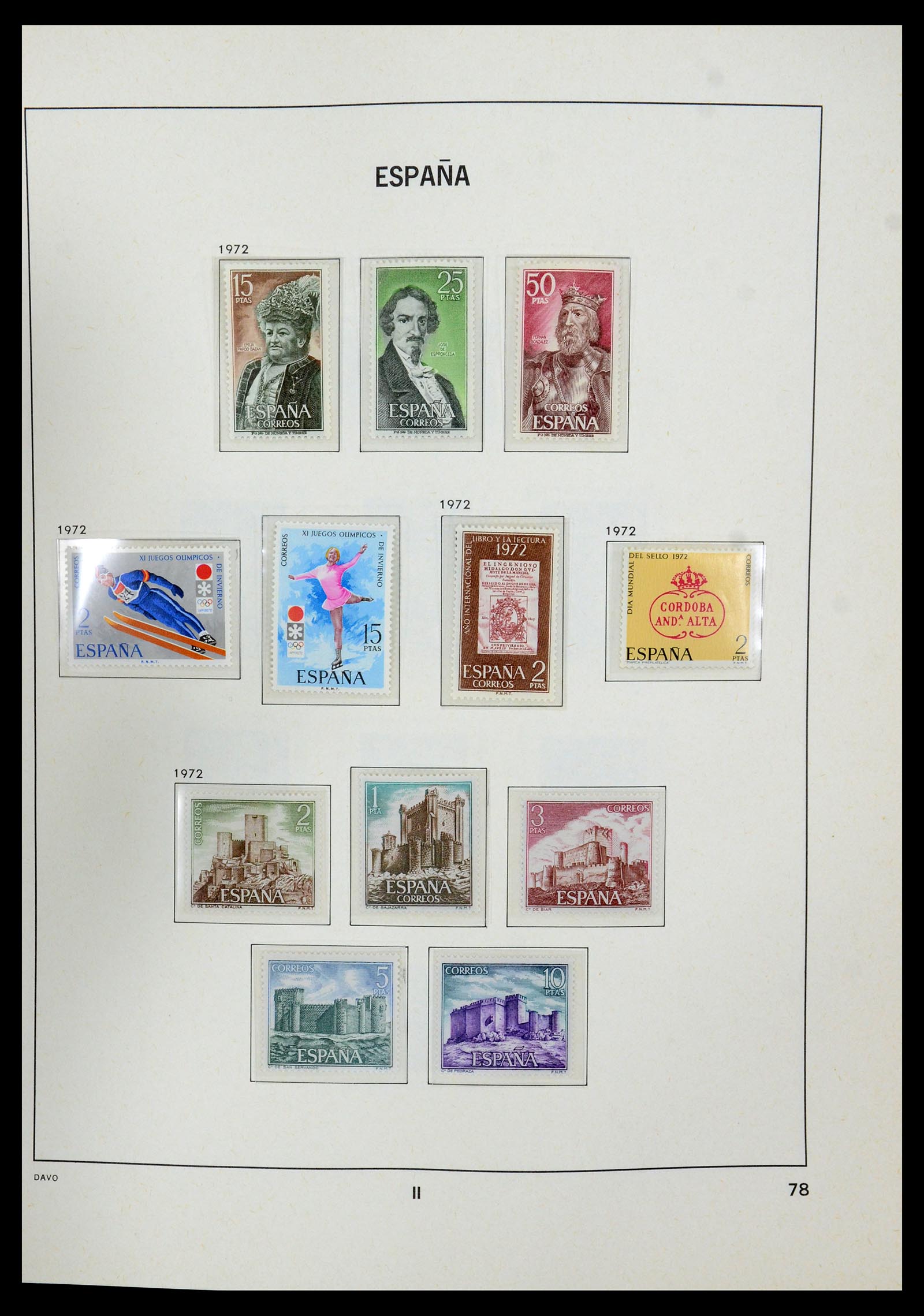35219 079 - Stamp Collection 35219 Spain 1945-2001.