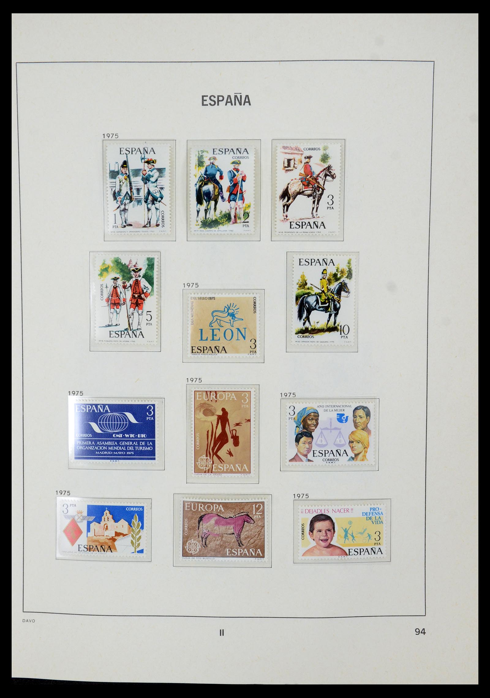 35219 096 - Stamp Collection 35219 Spain 1945-2001.