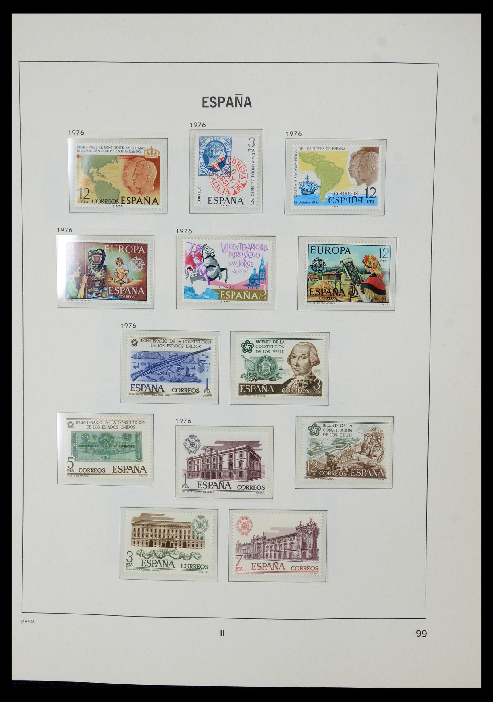 35219 101 - Stamp Collection 35219 Spain 1945-2001.