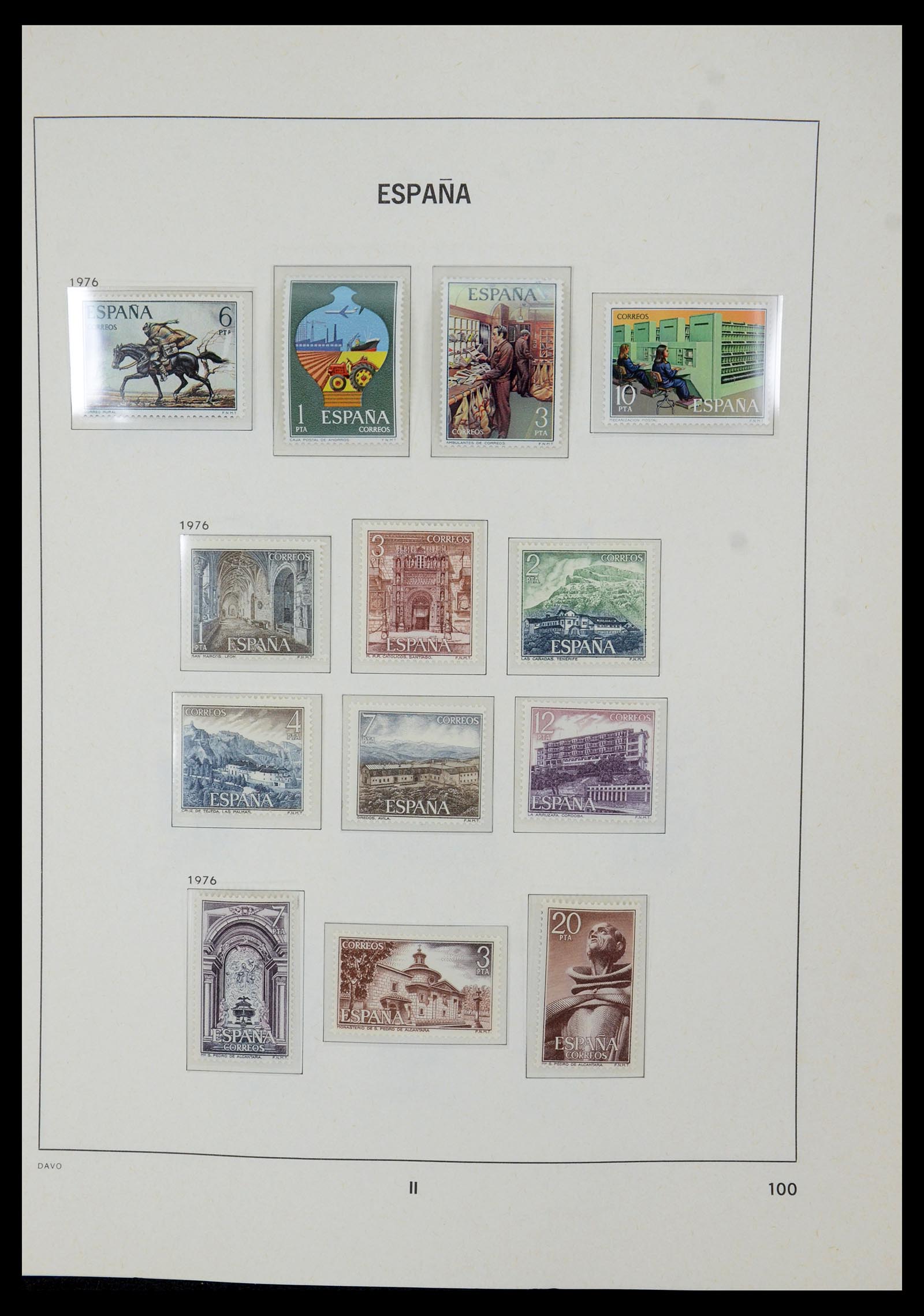 35219 102 - Stamp Collection 35219 Spain 1945-2001.