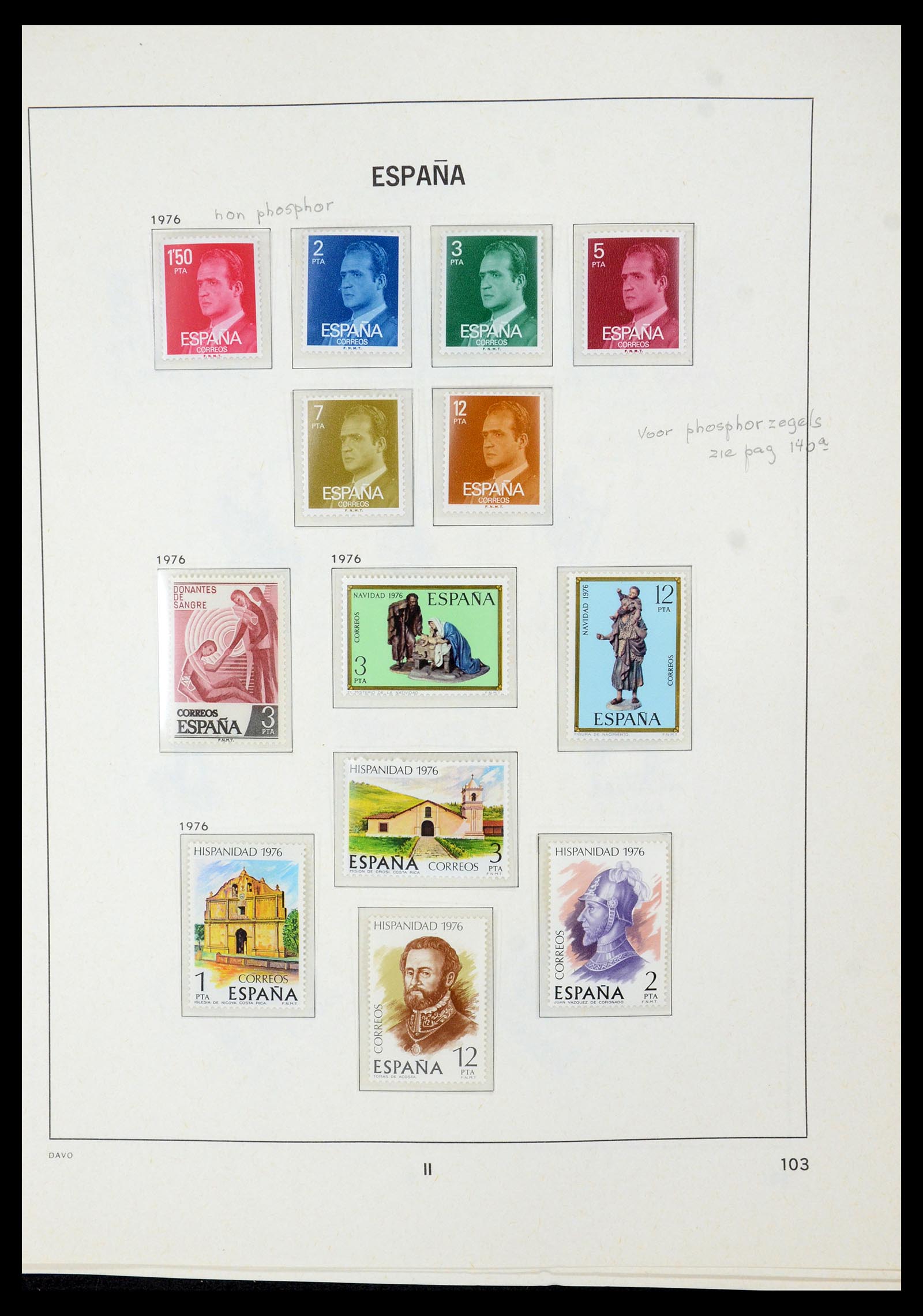35219 105 - Stamp Collection 35219 Spain 1945-2001.