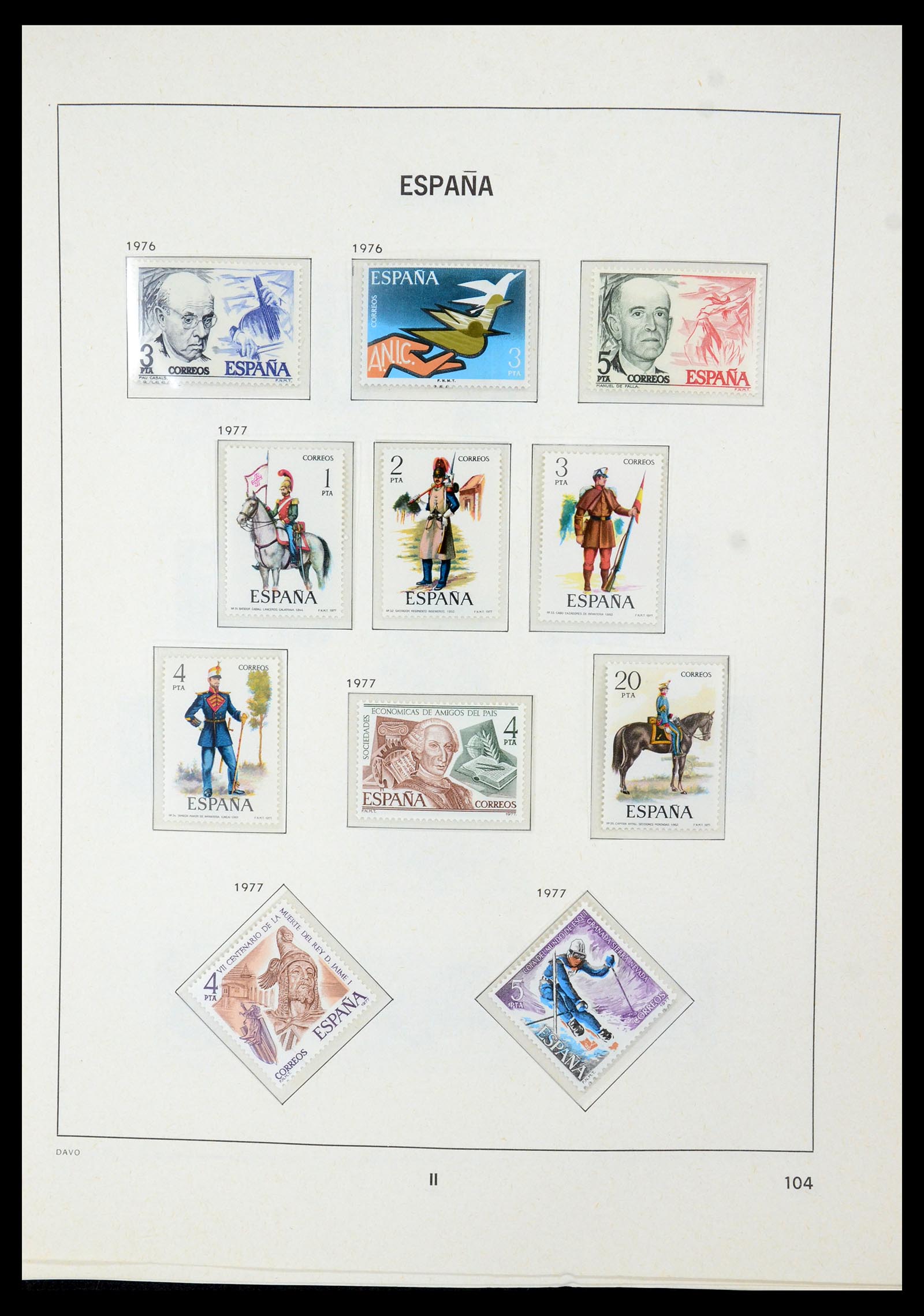 35219 106 - Stamp Collection 35219 Spain 1945-2001.