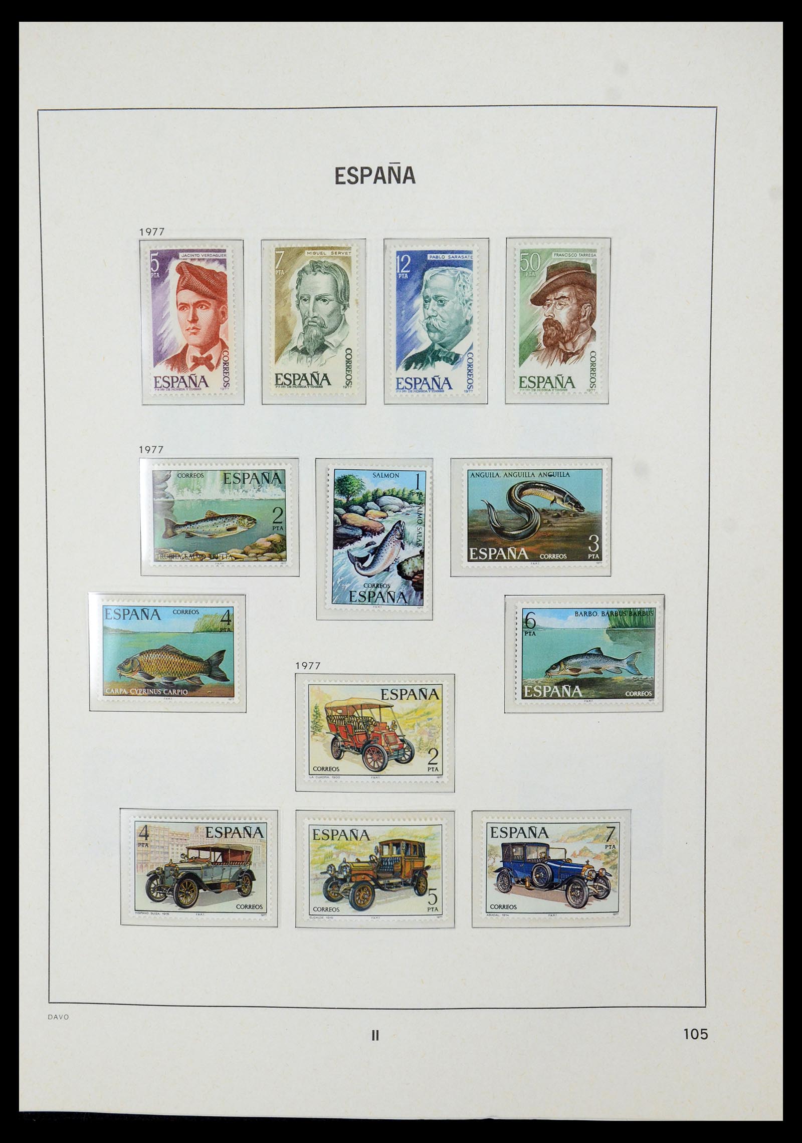35219 107 - Stamp Collection 35219 Spain 1945-2001.