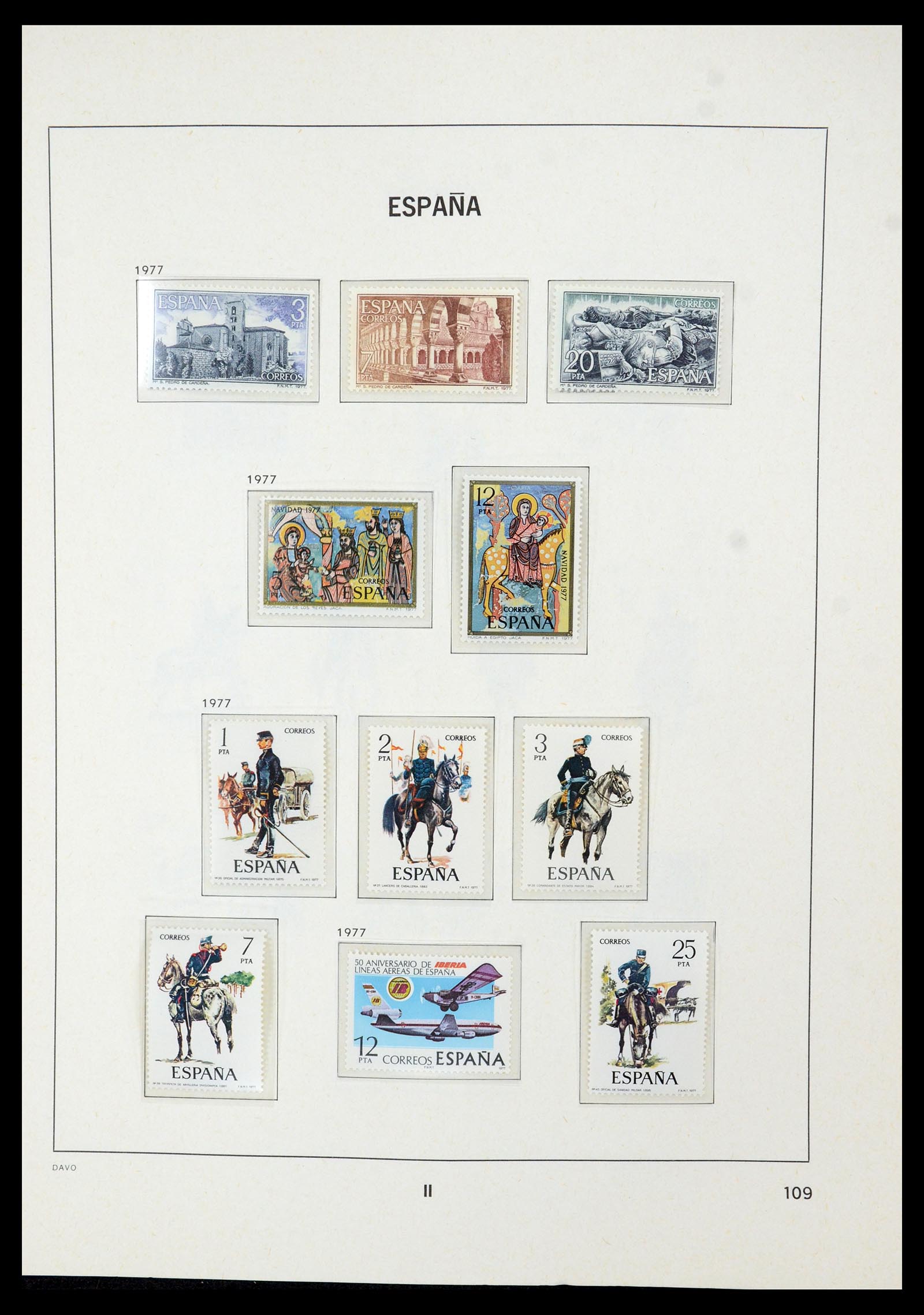35219 112 - Stamp Collection 35219 Spain 1945-2001.