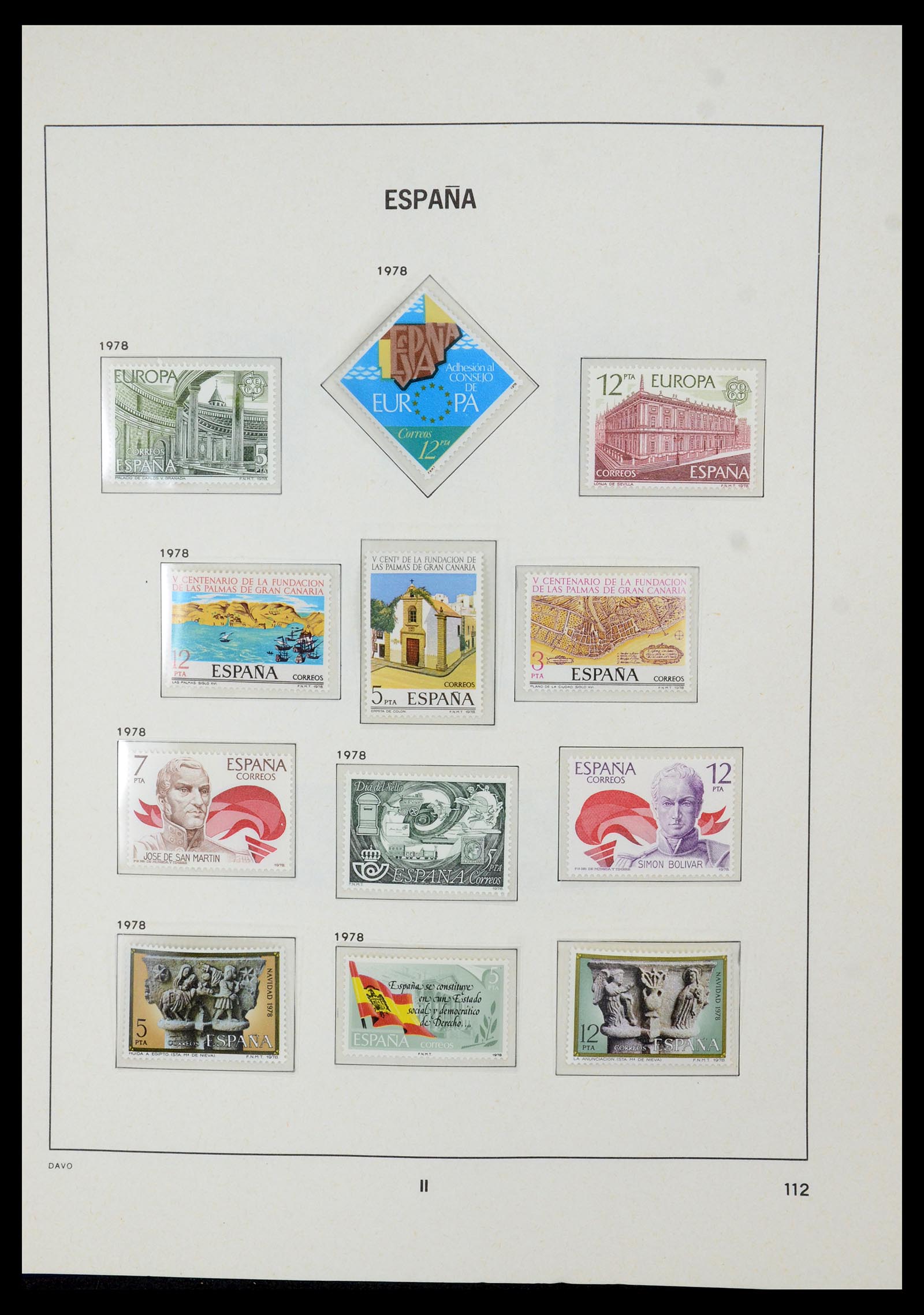35219 115 - Stamp Collection 35219 Spain 1945-2001.