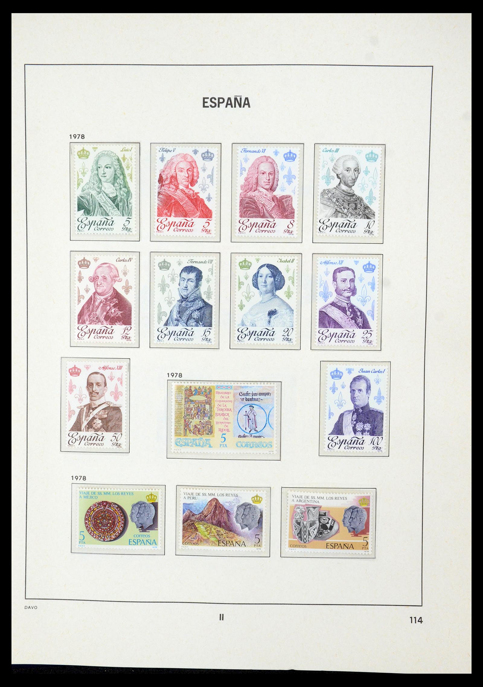 35219 117 - Stamp Collection 35219 Spain 1945-2001.