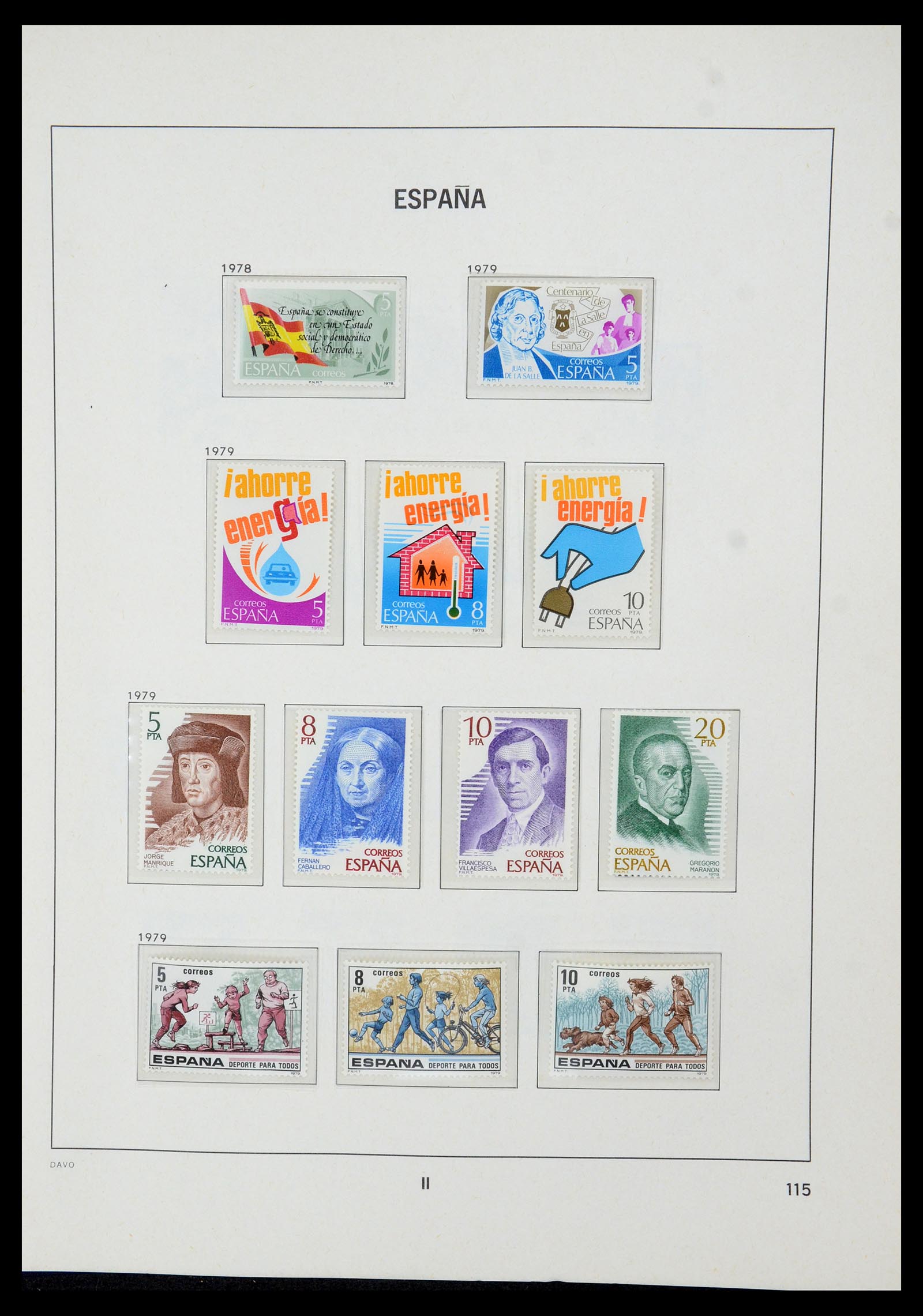 35219 118 - Stamp Collection 35219 Spain 1945-2001.