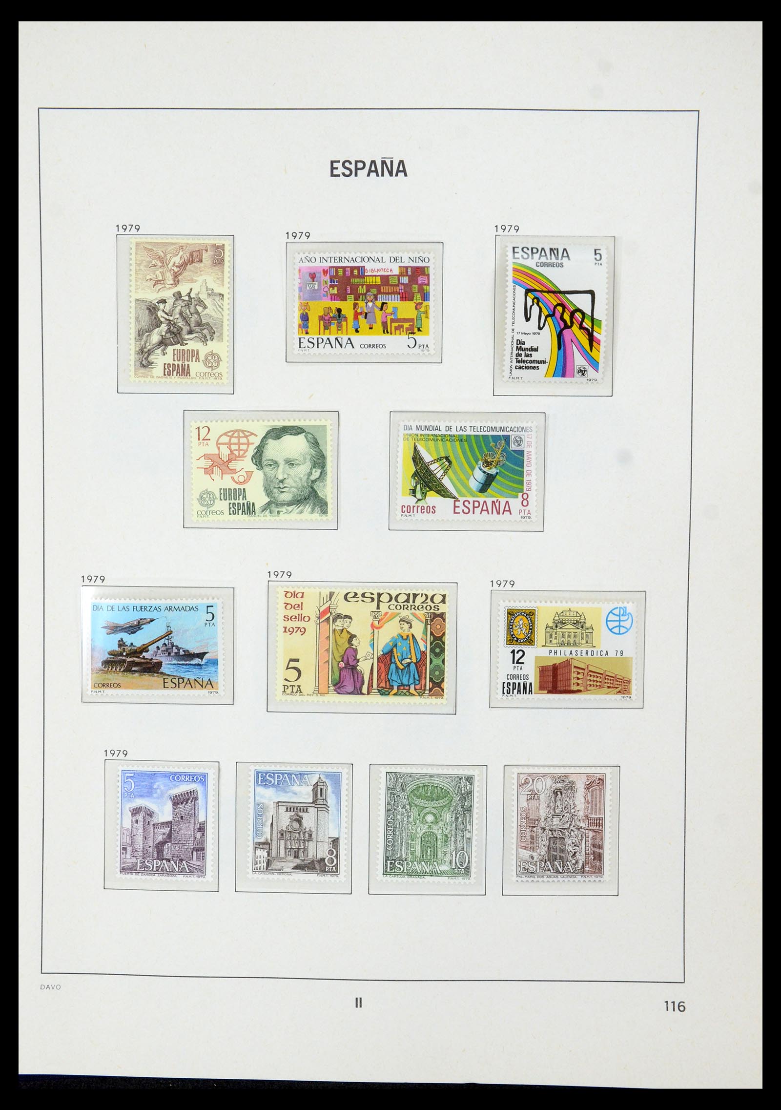 35219 119 - Stamp Collection 35219 Spain 1945-2001.