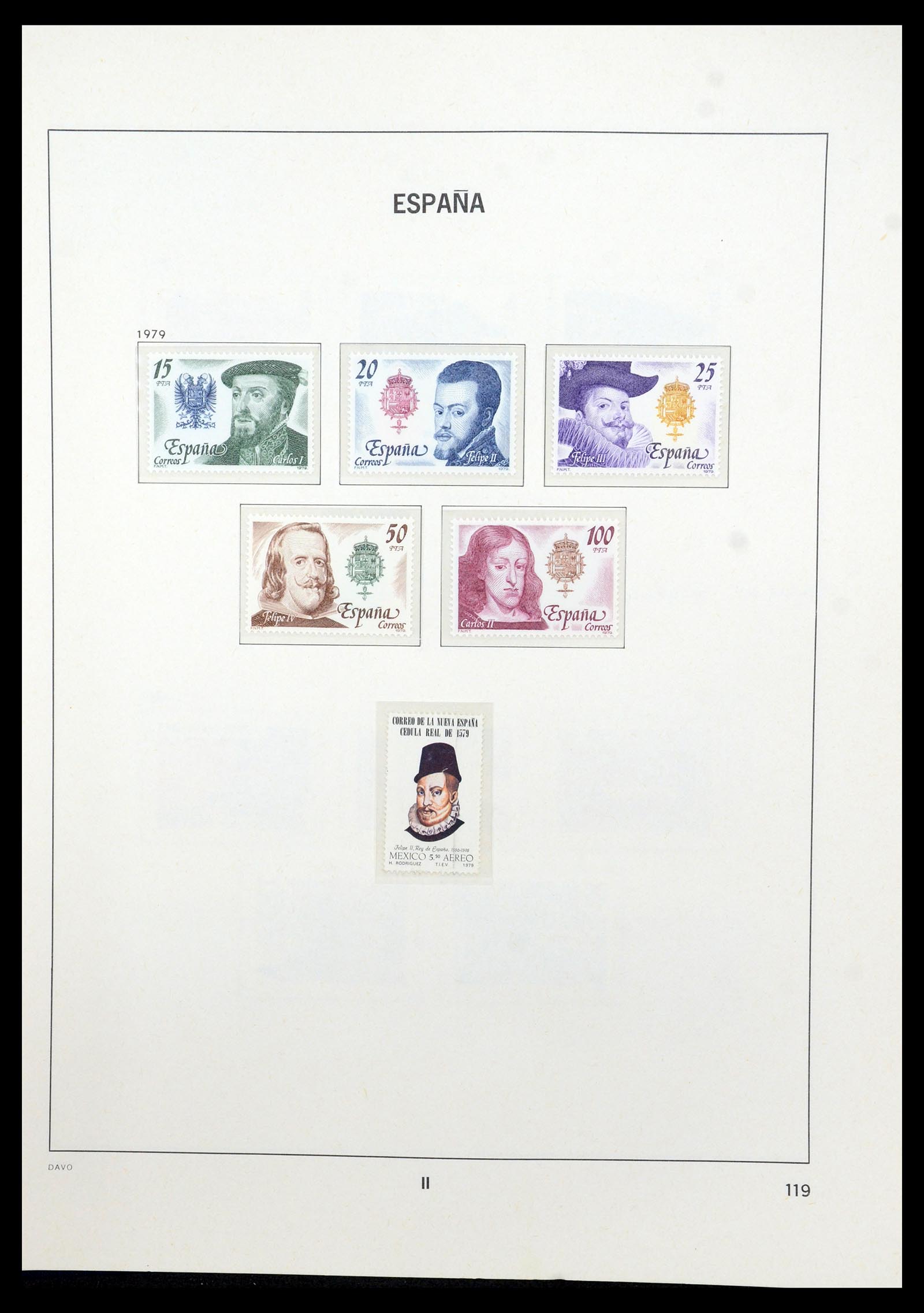 35219 122 - Stamp Collection 35219 Spain 1945-2001.