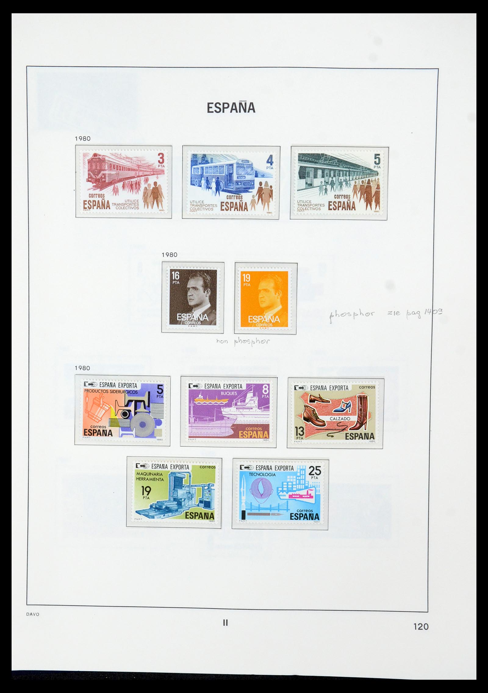 35219 123 - Stamp Collection 35219 Spain 1945-2001.