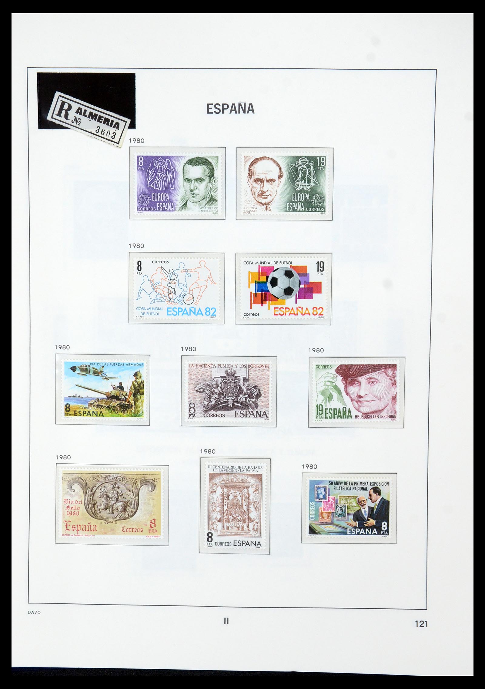 35219 124 - Stamp Collection 35219 Spain 1945-2001.
