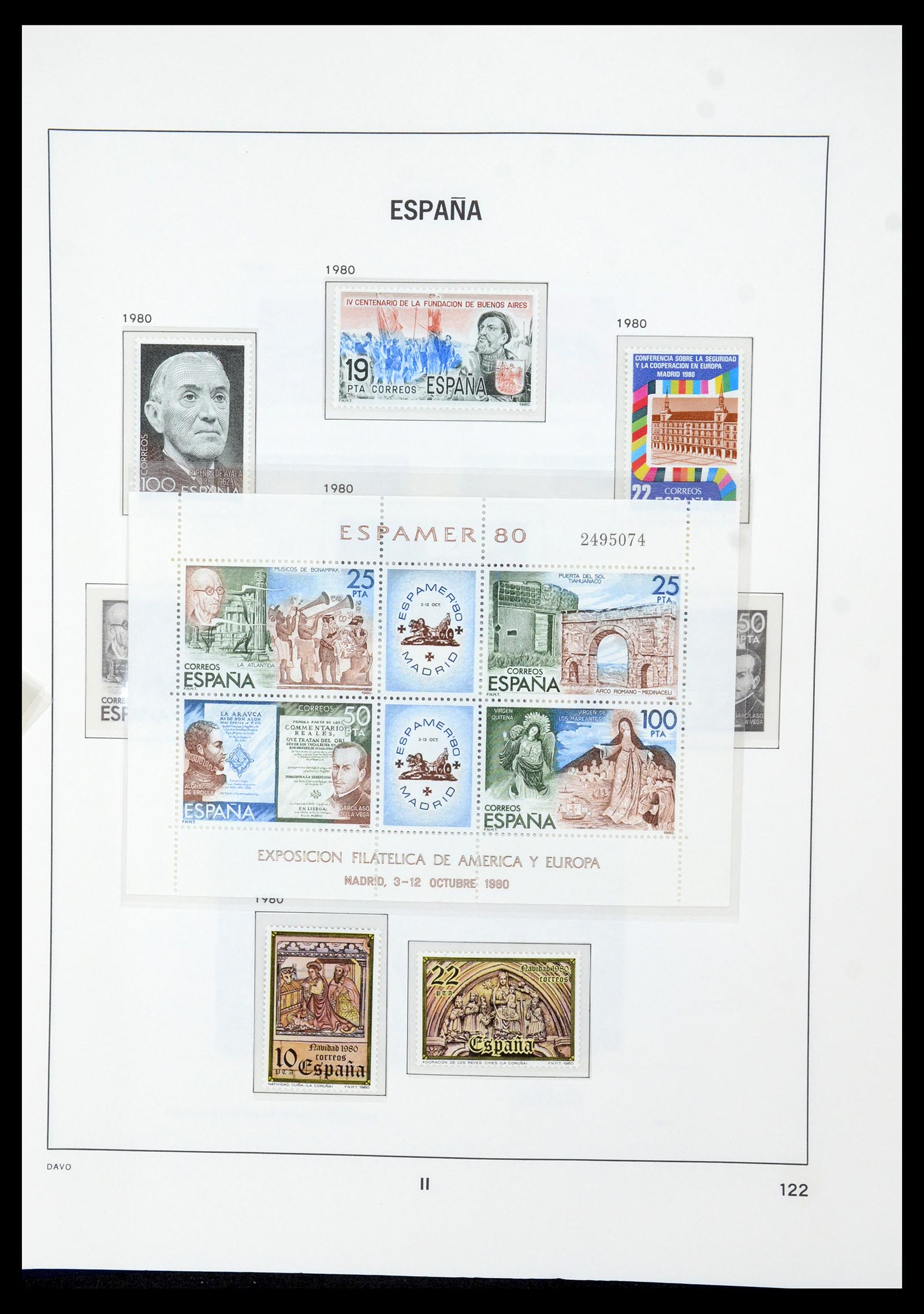 35219 125 - Stamp Collection 35219 Spain 1945-2001.