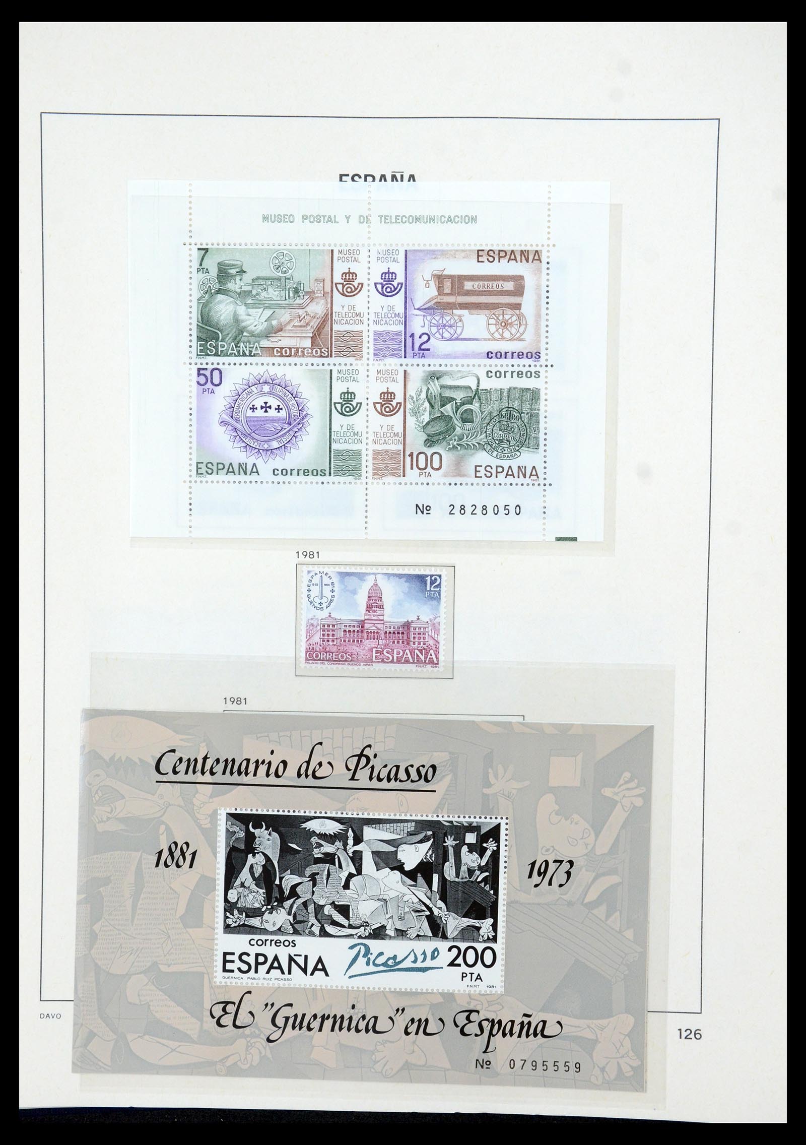 35219 129 - Stamp Collection 35219 Spain 1945-2001.