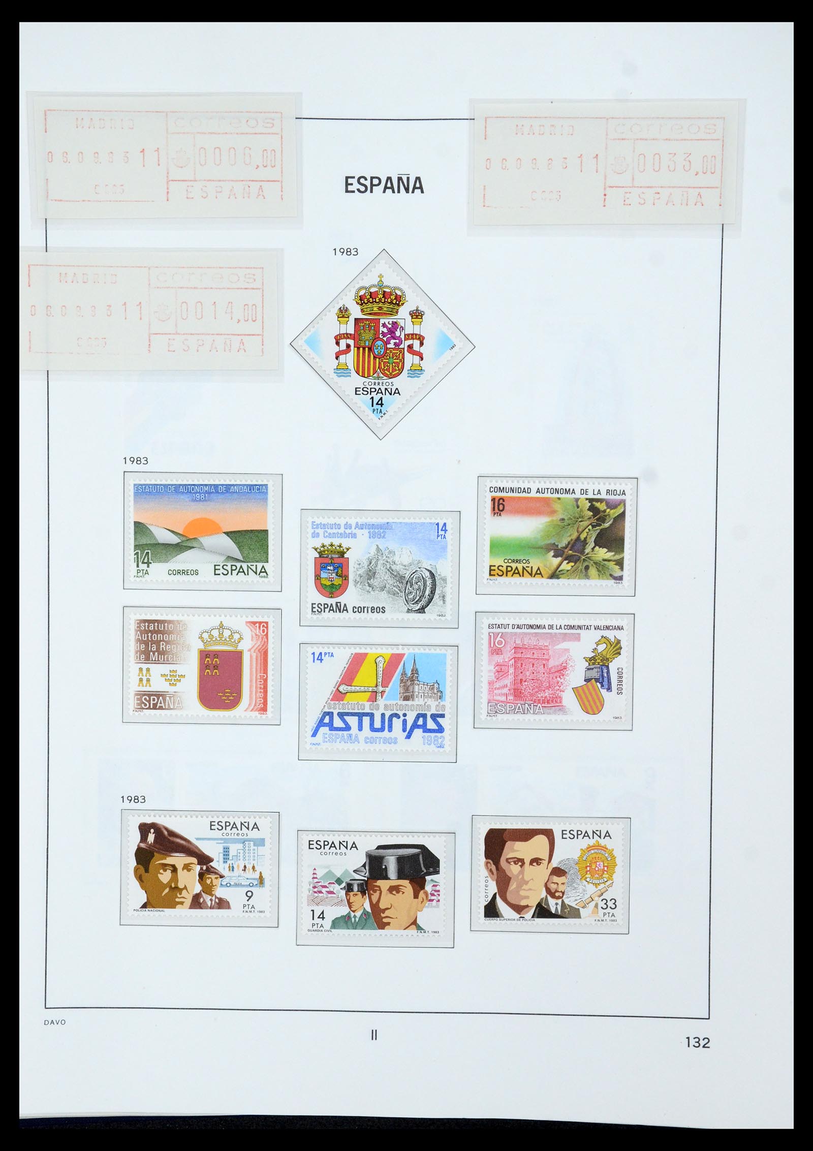 35219 138 - Stamp Collection 35219 Spain 1945-2001.