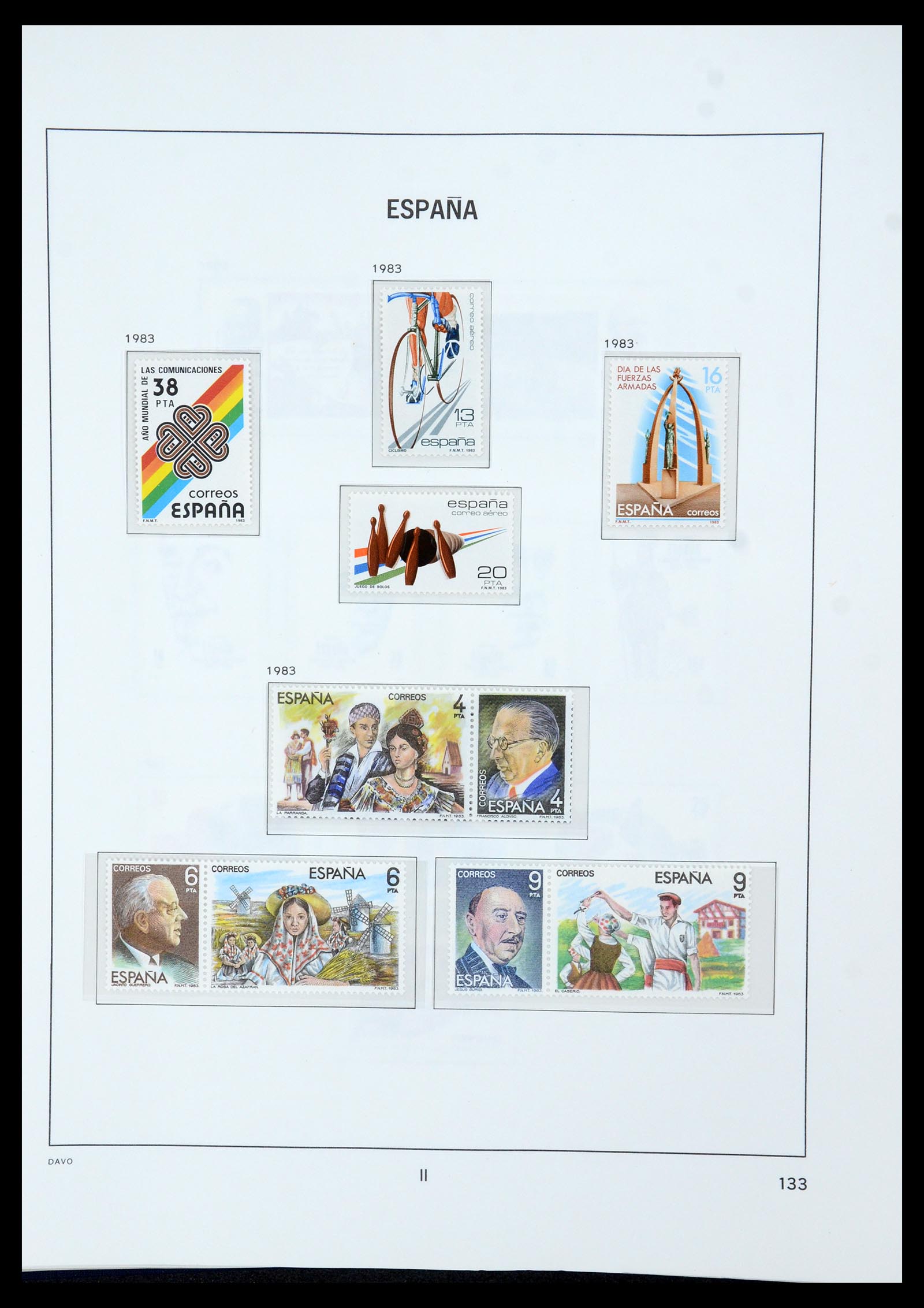 35219 139 - Stamp Collection 35219 Spain 1945-2001.