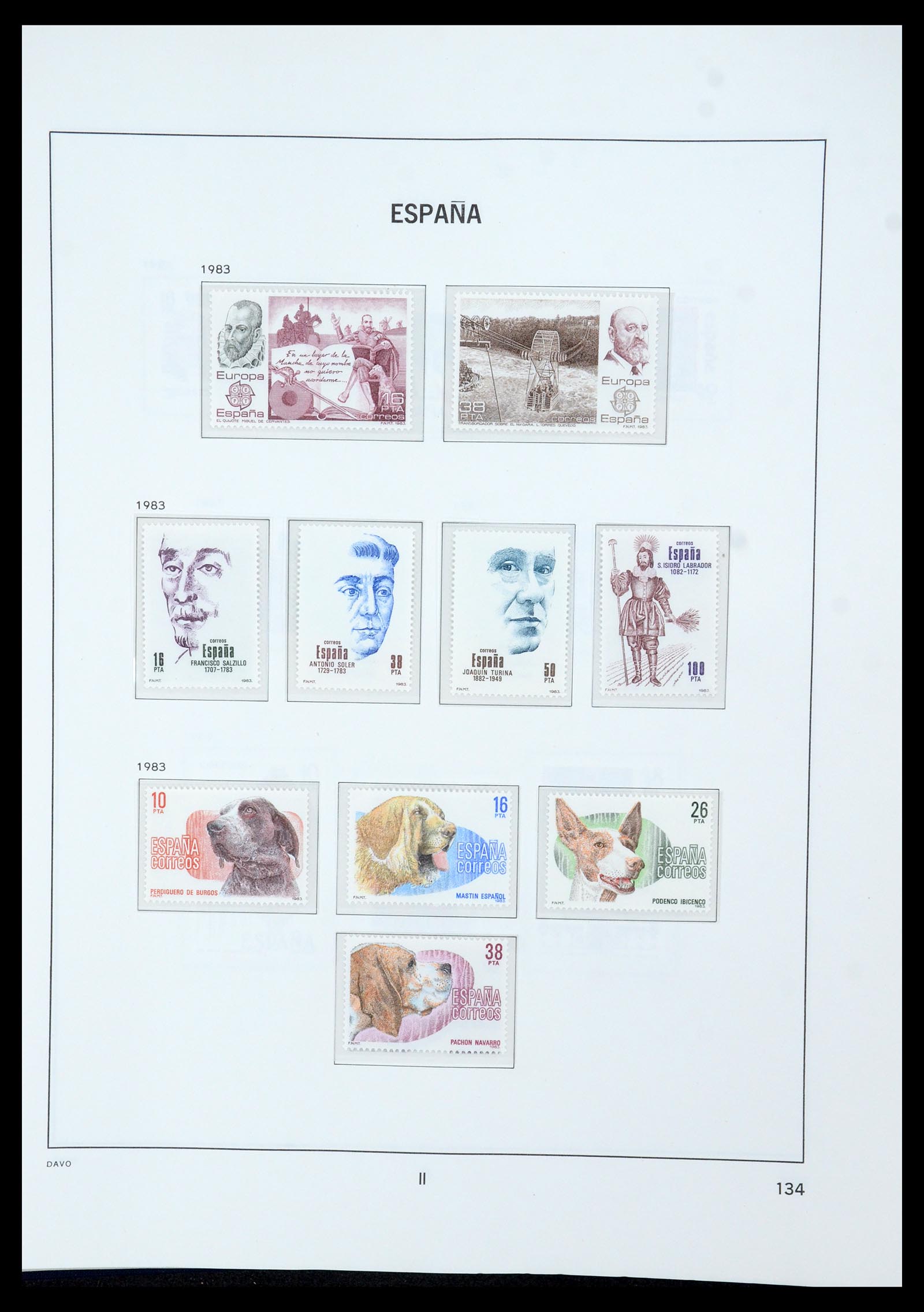 35219 140 - Stamp Collection 35219 Spain 1945-2001.